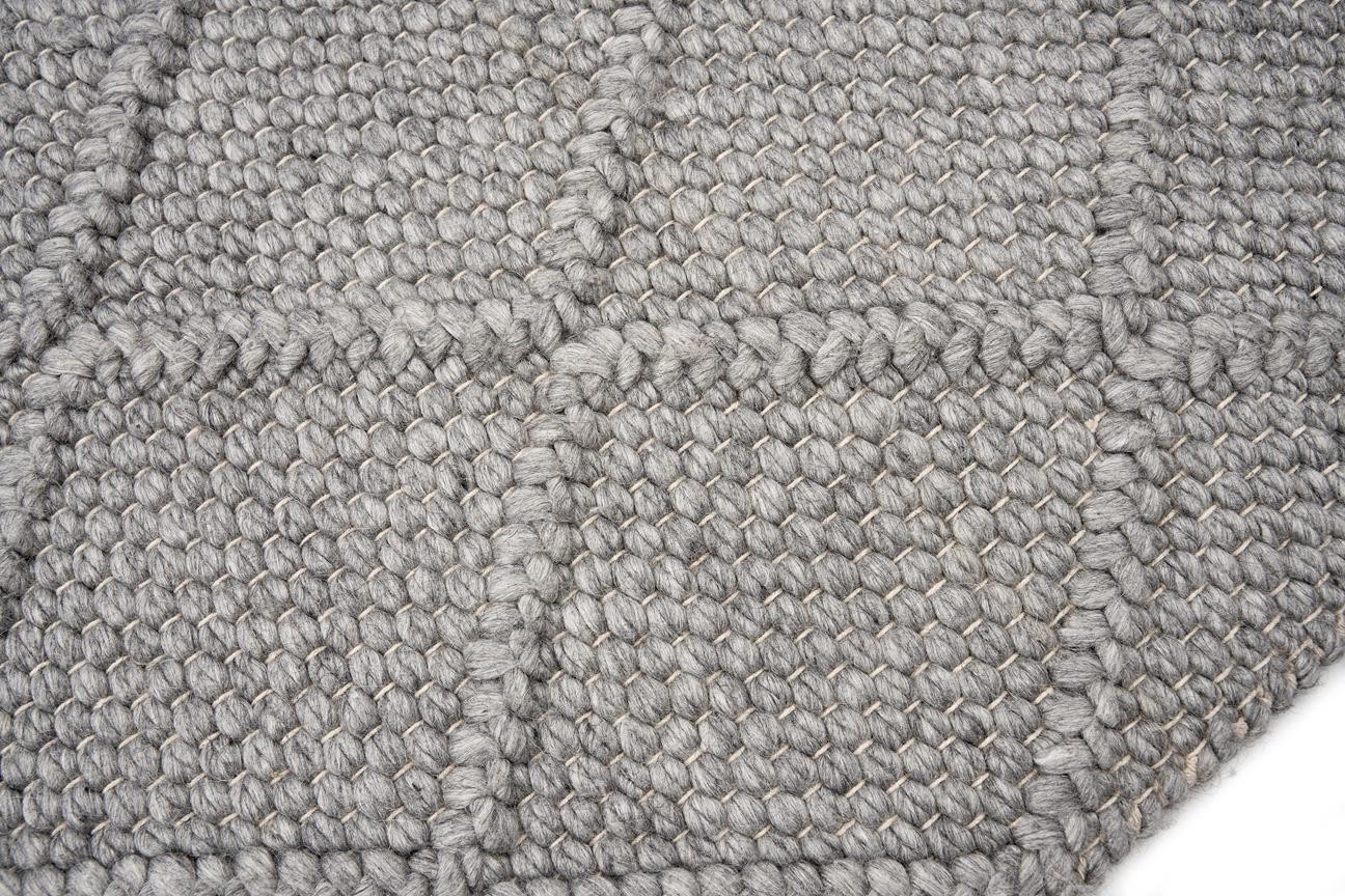 Teachers Carpet Hand Woven Jade Diamond Grey ÖÇJD952