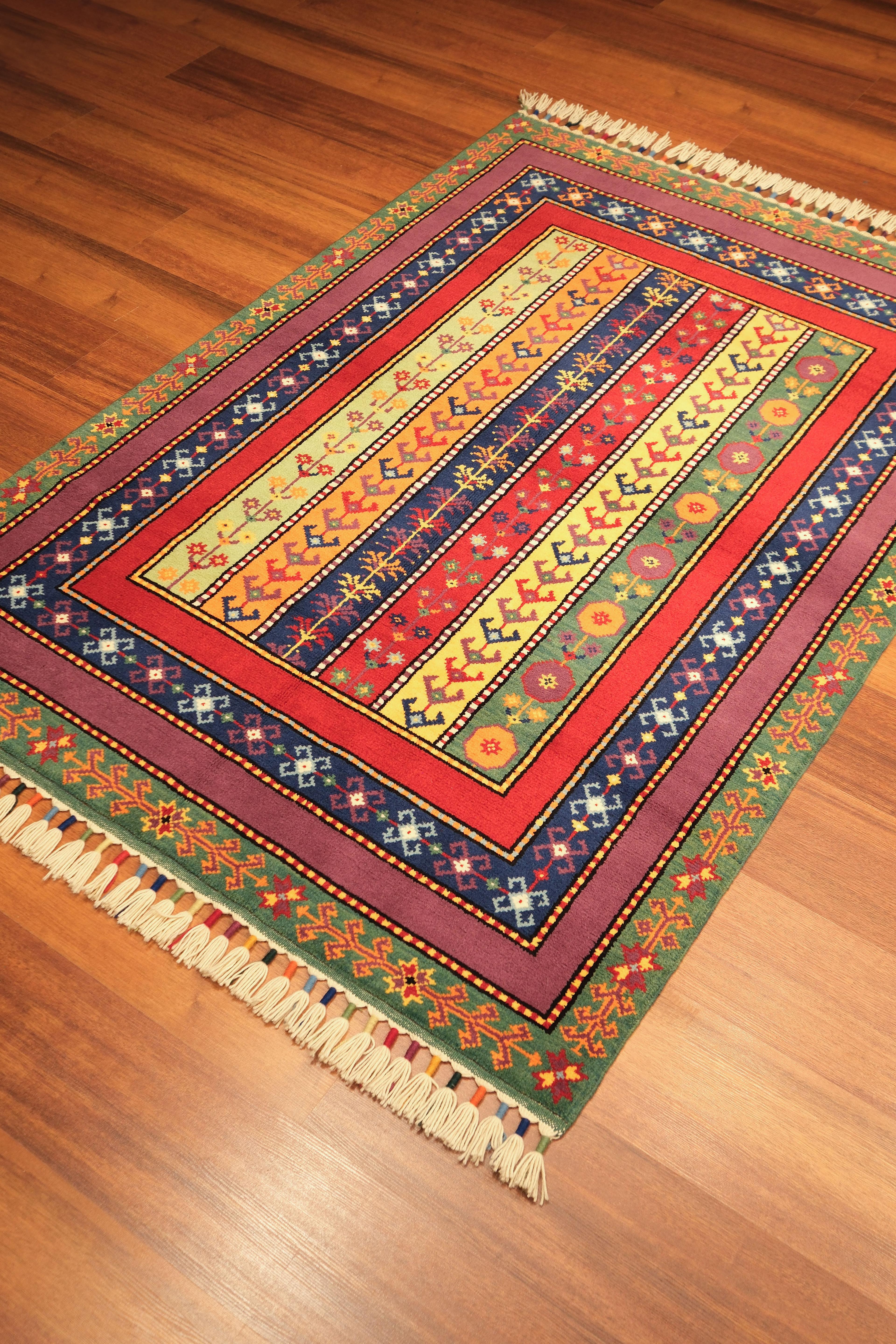 Öğretmenler Carpet Hand Woven Shawl Carpet 7945