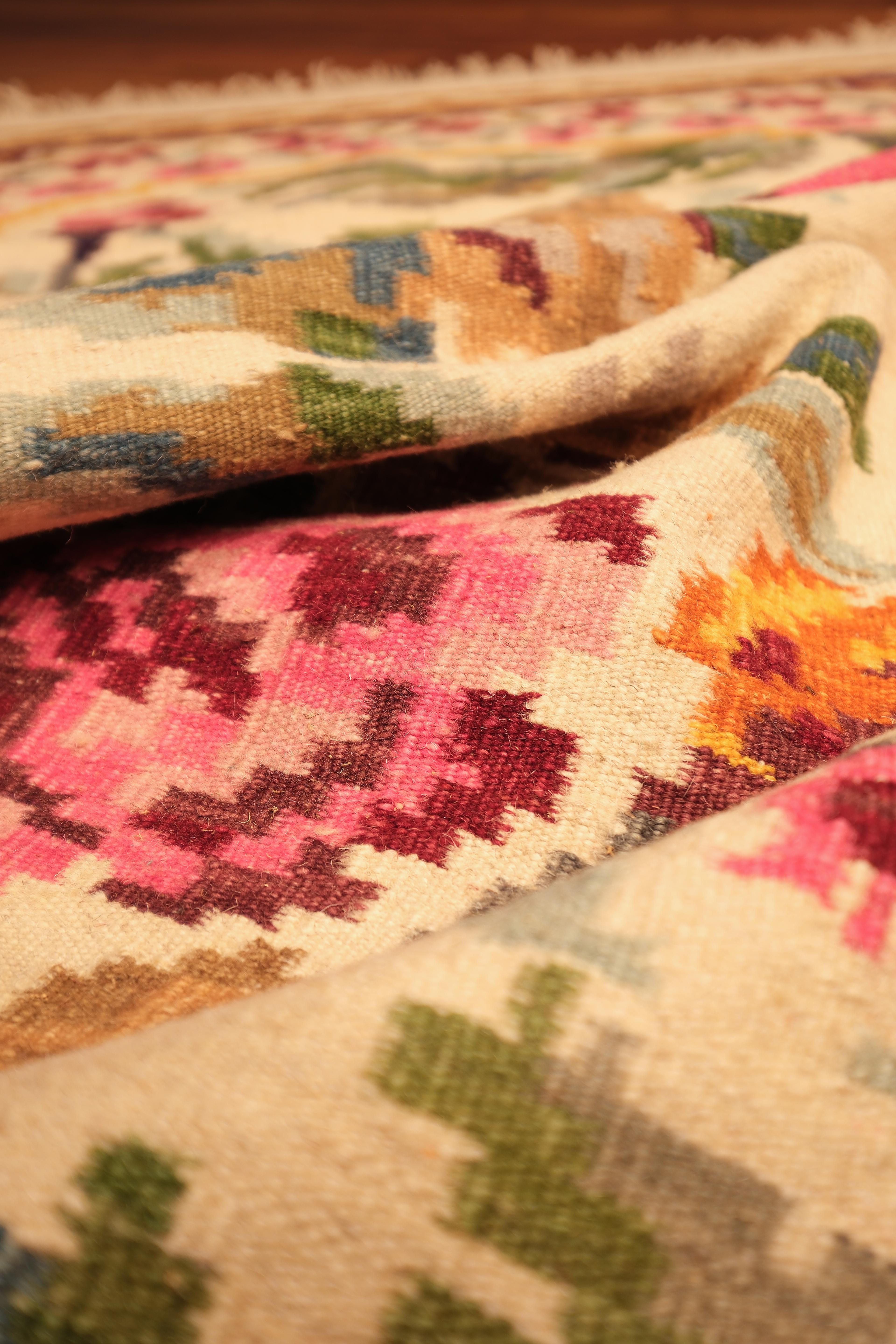 Öğretmenler Halı El Dokuma Karabağ Kilim 8285