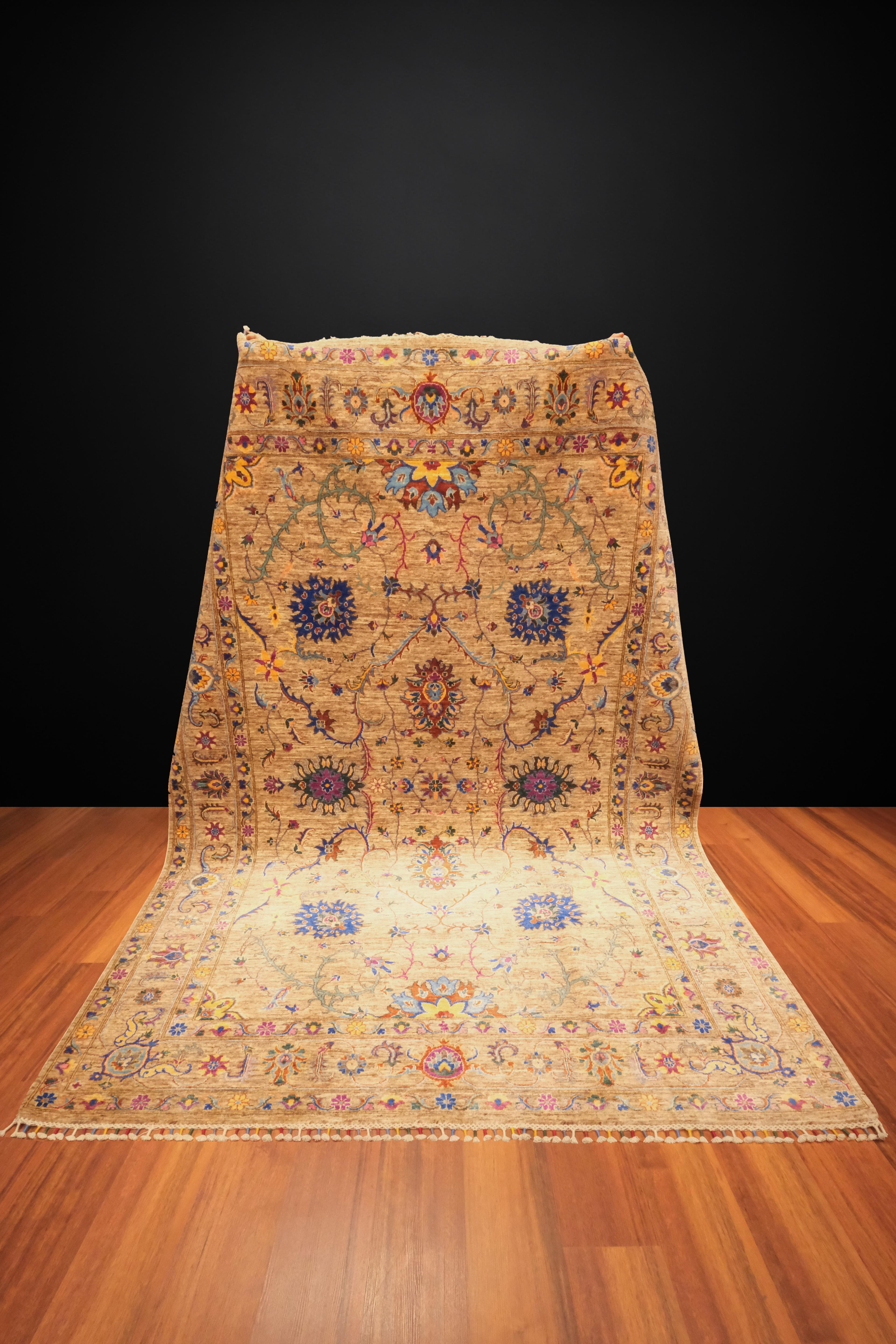 Öğretmenler Carpet Hand Woven Sultani Rug 211x289