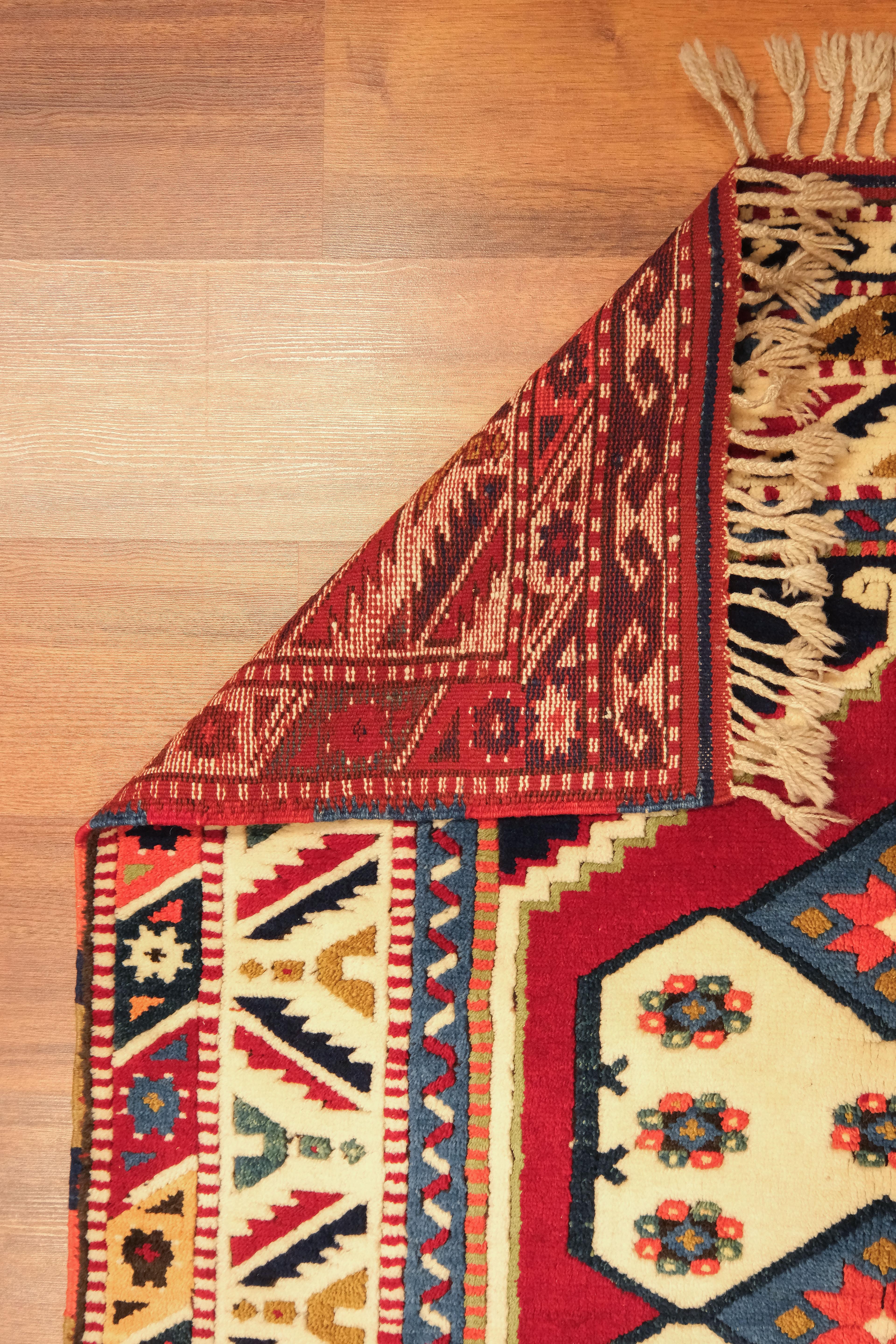 Öğretmenler Carpet Hand Woven Prayer Rug Yuntdağ 5815