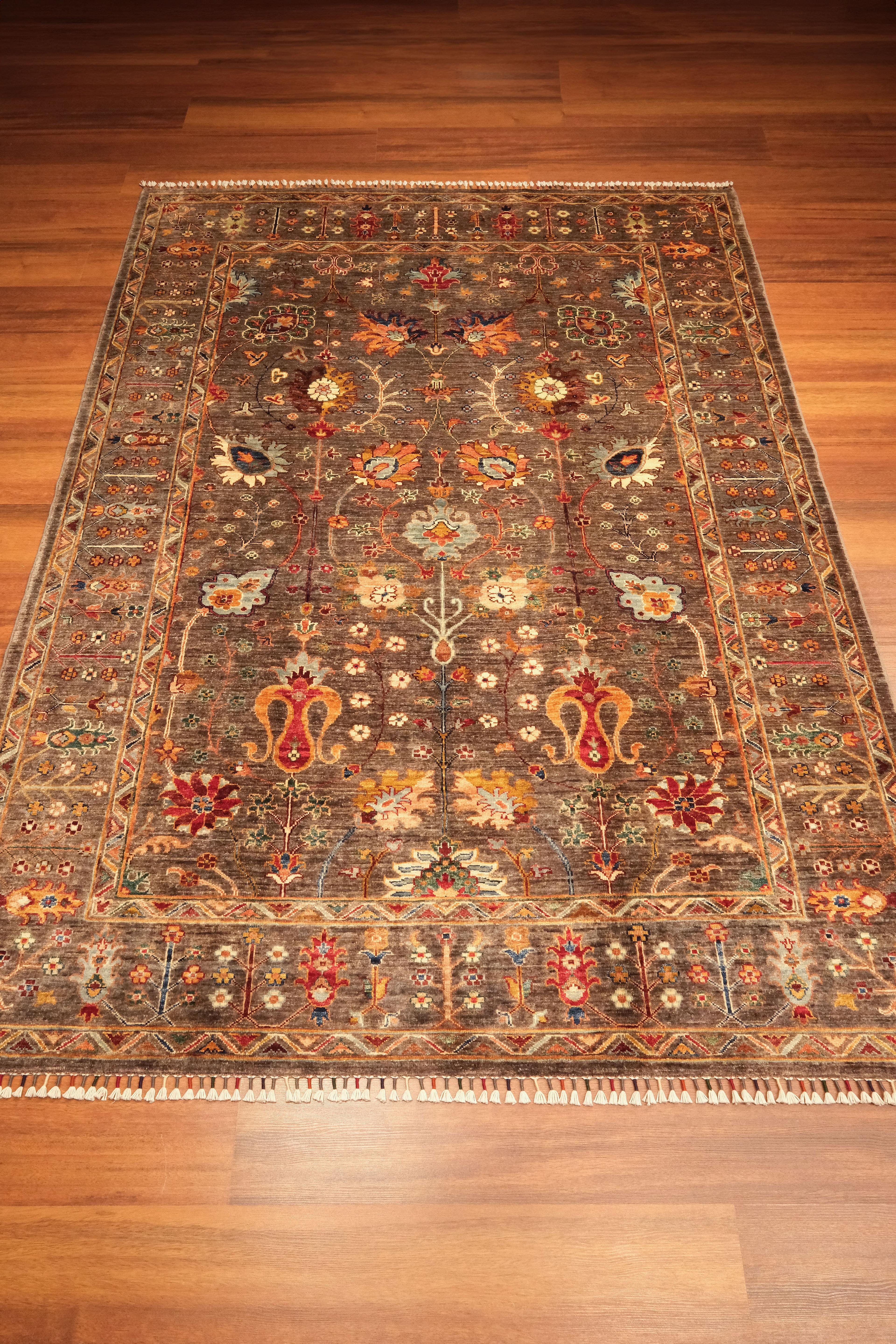 Öğretmenler Carpet Hand-Woven Bakhtiari Carpet 6253