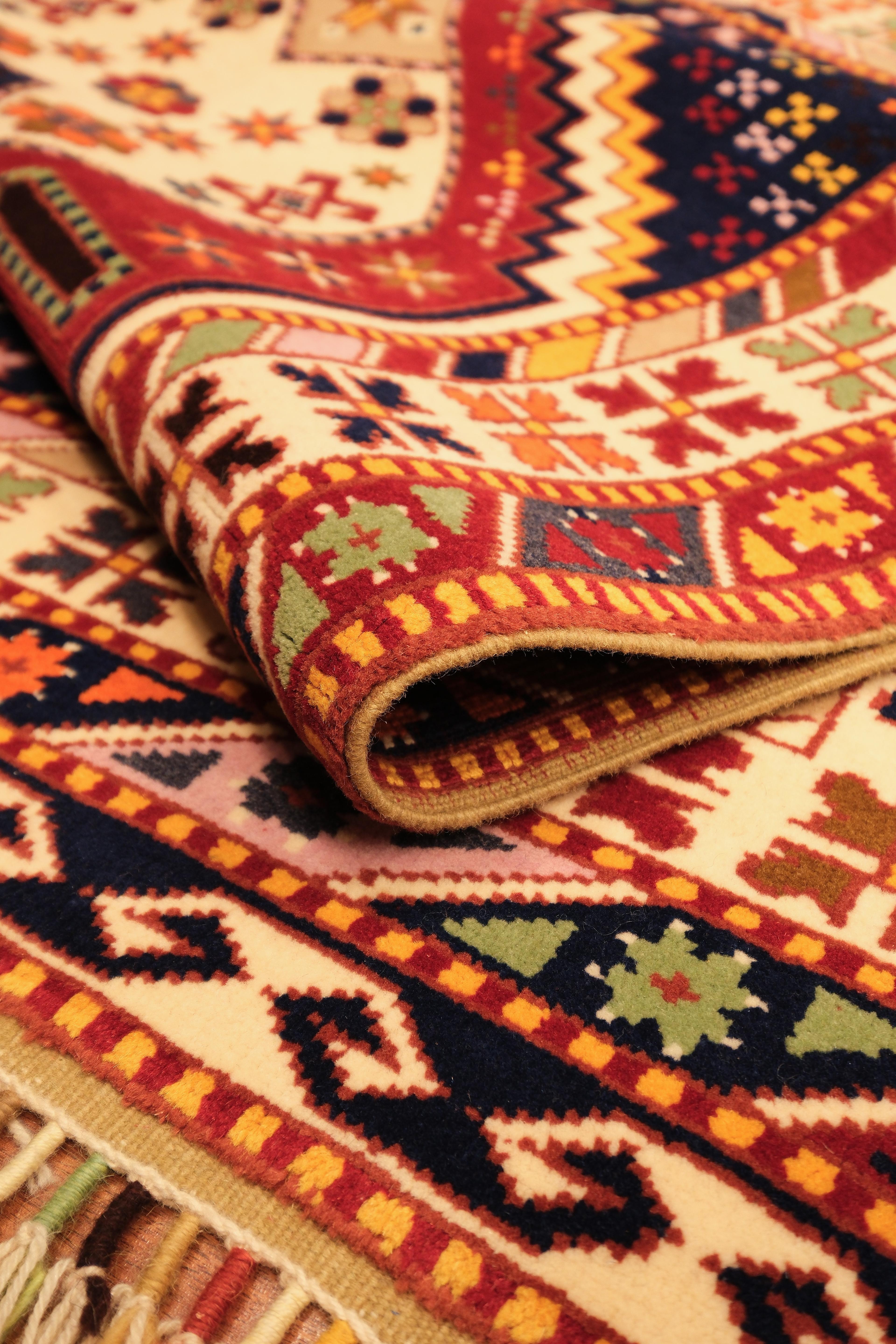 Öğretmenler Carpet Hand Woven Plain Yuntdağ 4908