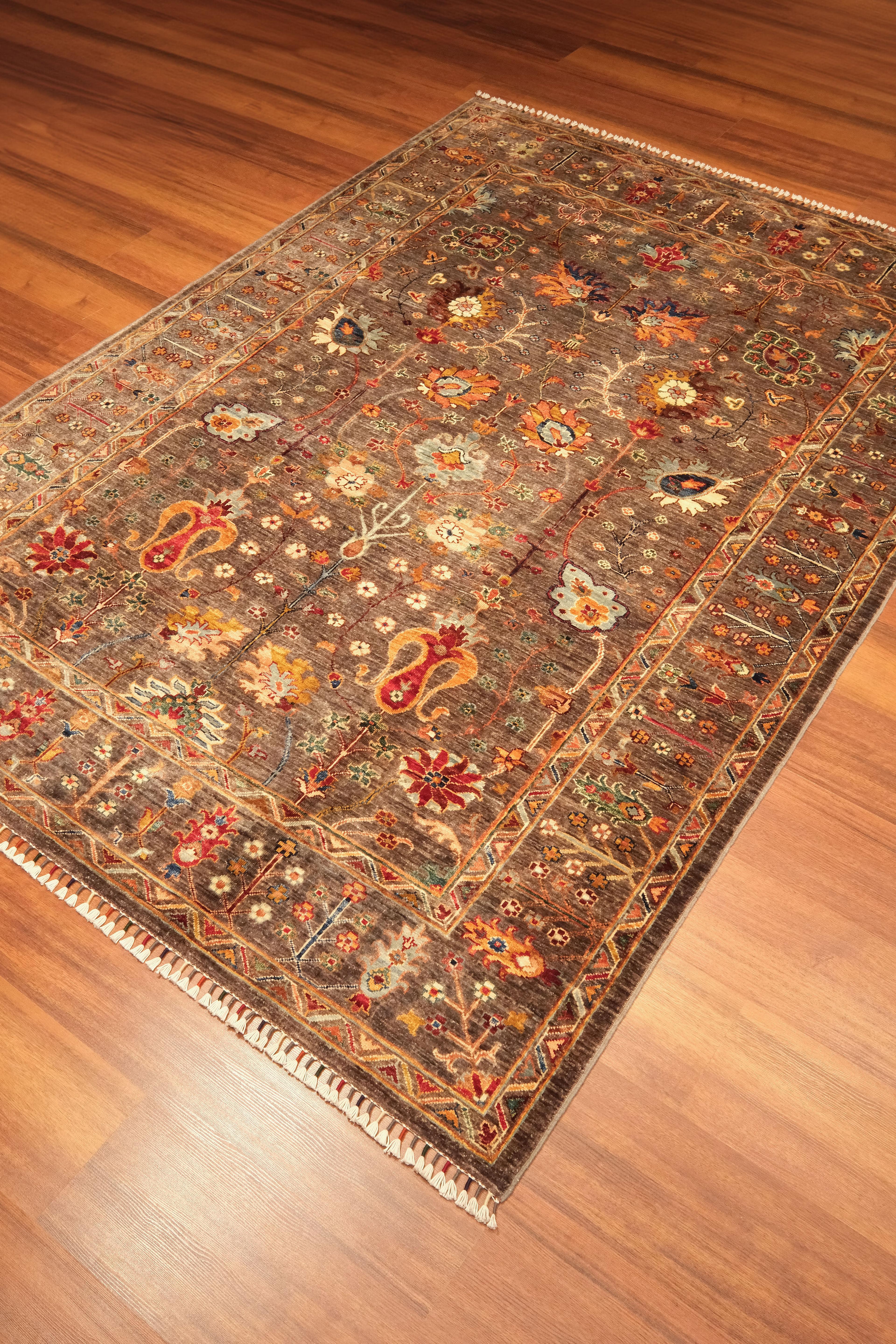 Öğretmenler Carpet Hand-Woven Bakhtiari Carpet 6253