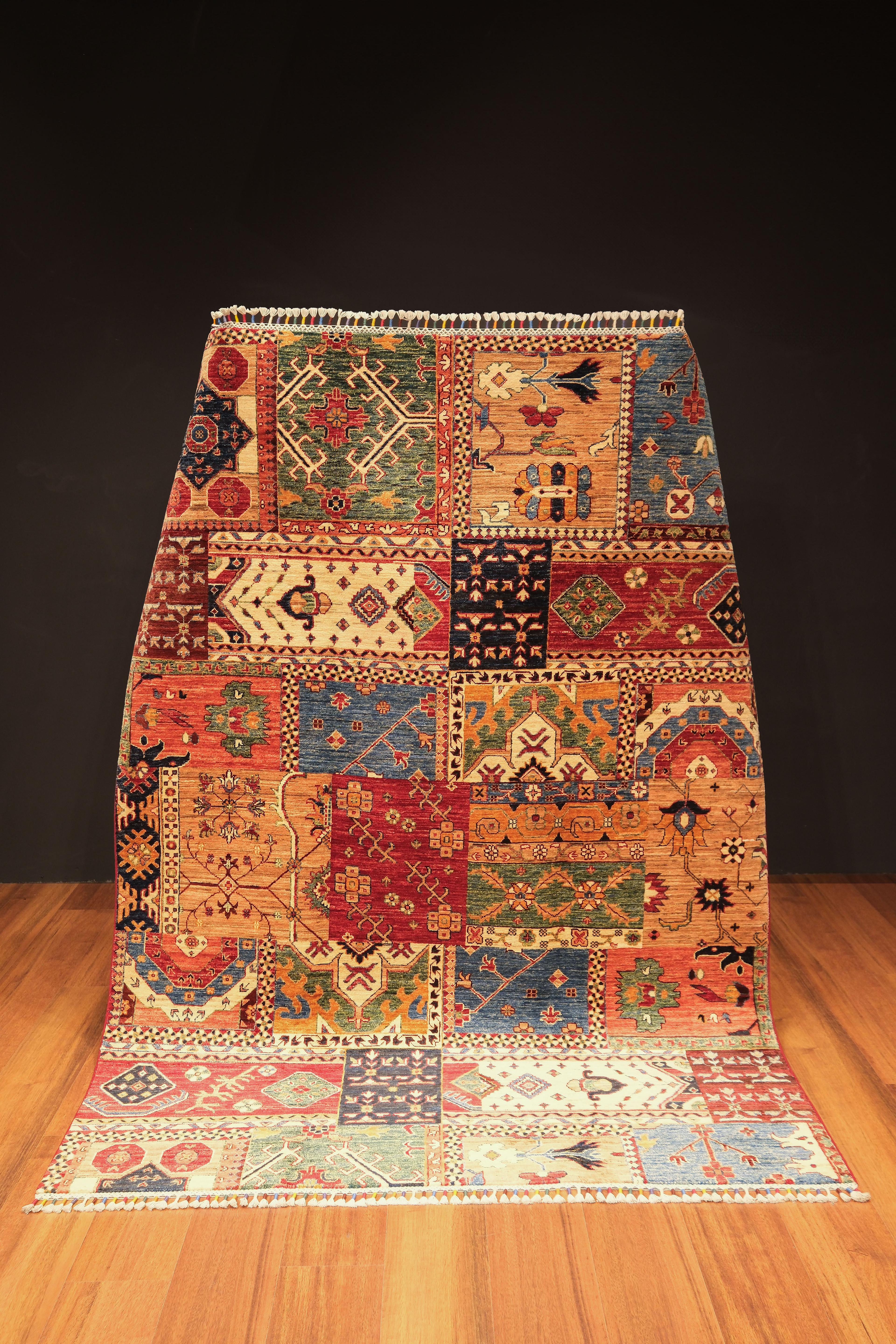 Öğretmenler Carpet Hand-Woven Bakhtiari 8621