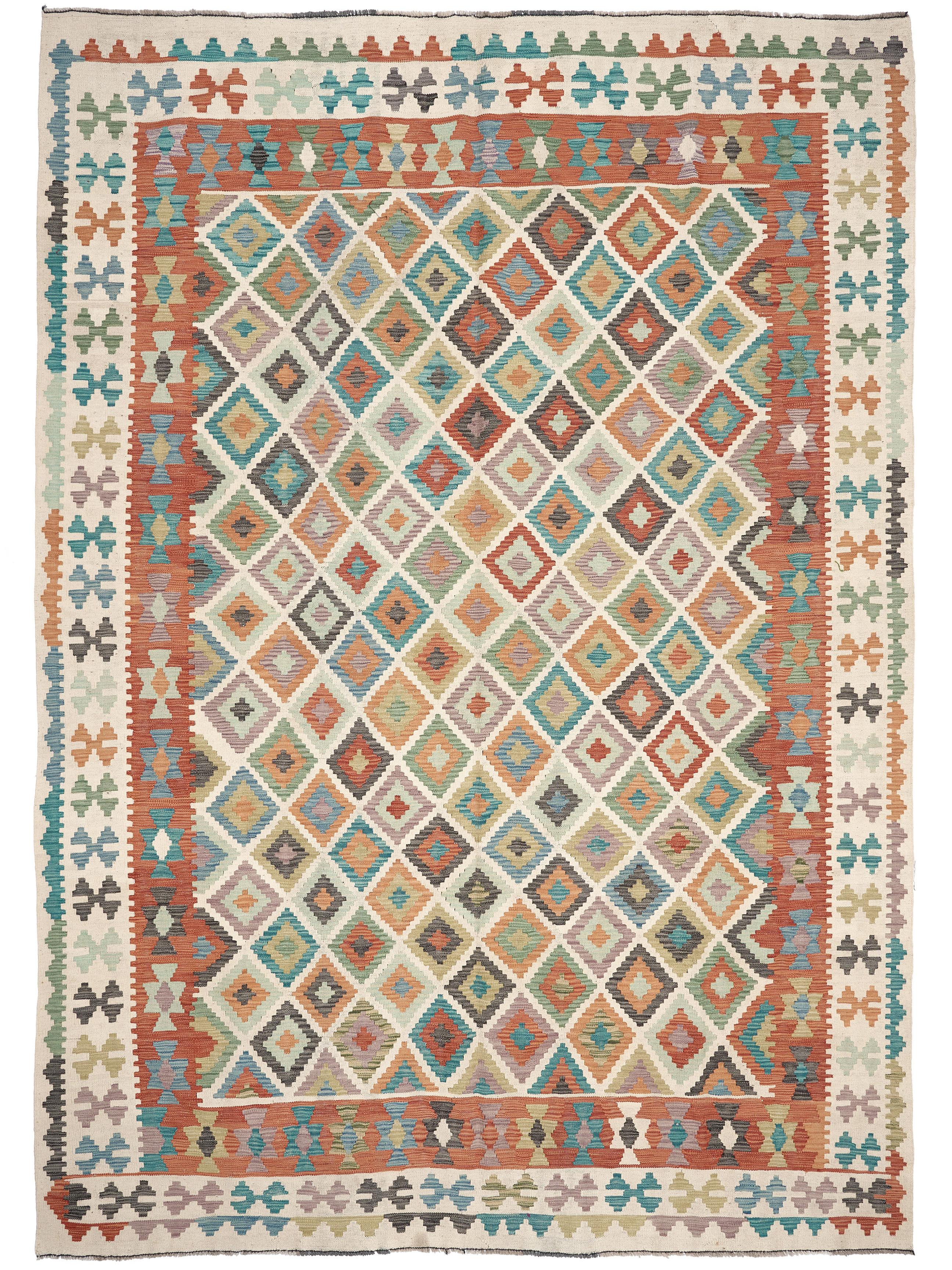 Öğretmenler Halı El Dokuma Saruki Kilim ÖDSK489