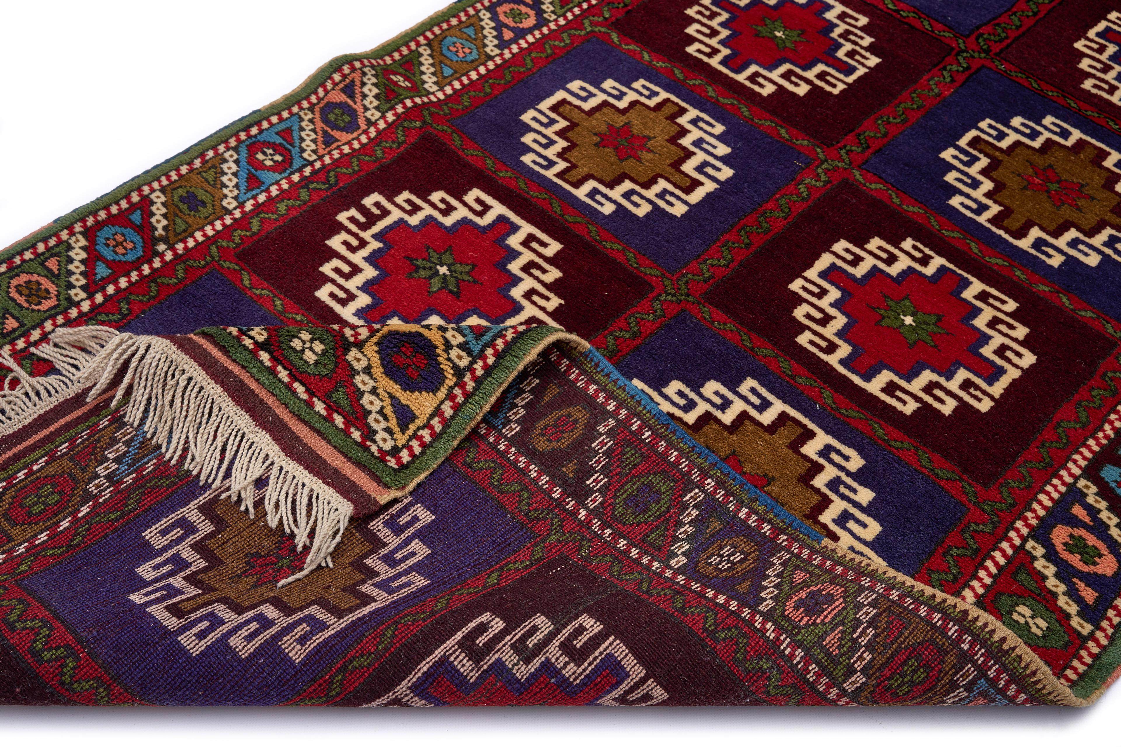 Öğretmenler Halı El Dokuma Çeyrek Sumak Kilim ÖDBY070