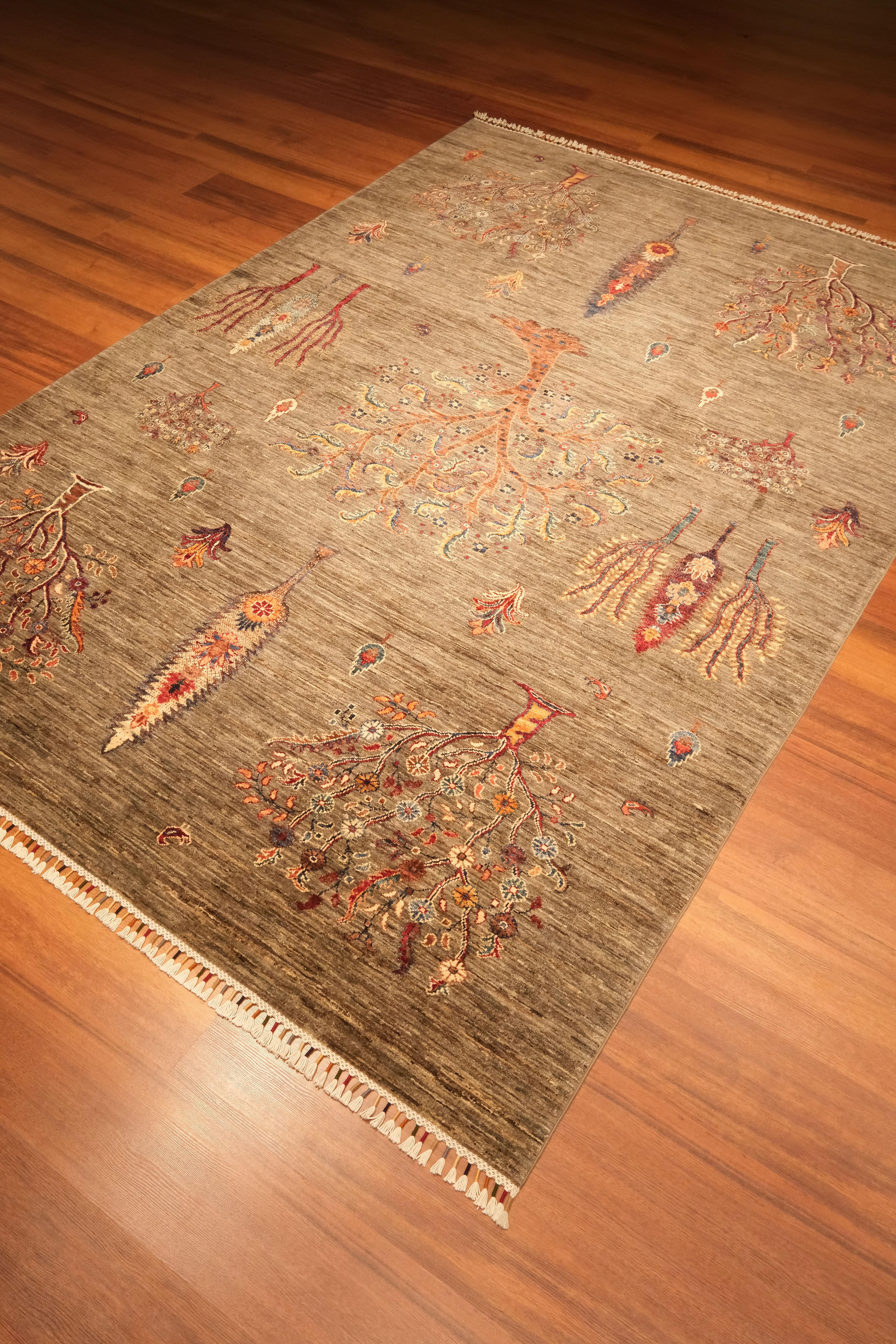 Öğretmenler Carpet Hand-Woven Bakhtiari 8807