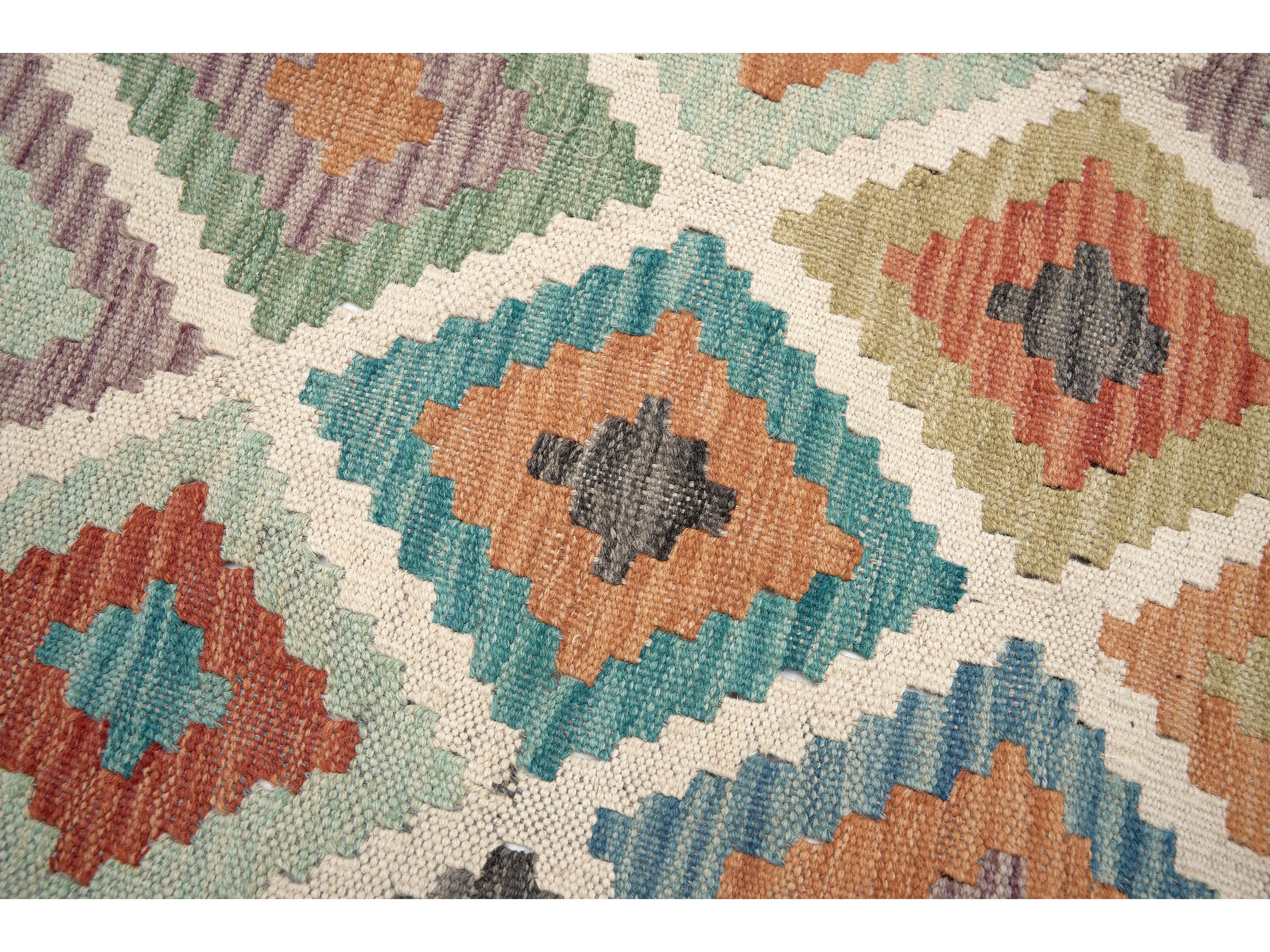 Öğretmenler Halı El Dokuma Saruki Kilim ÖDSK489