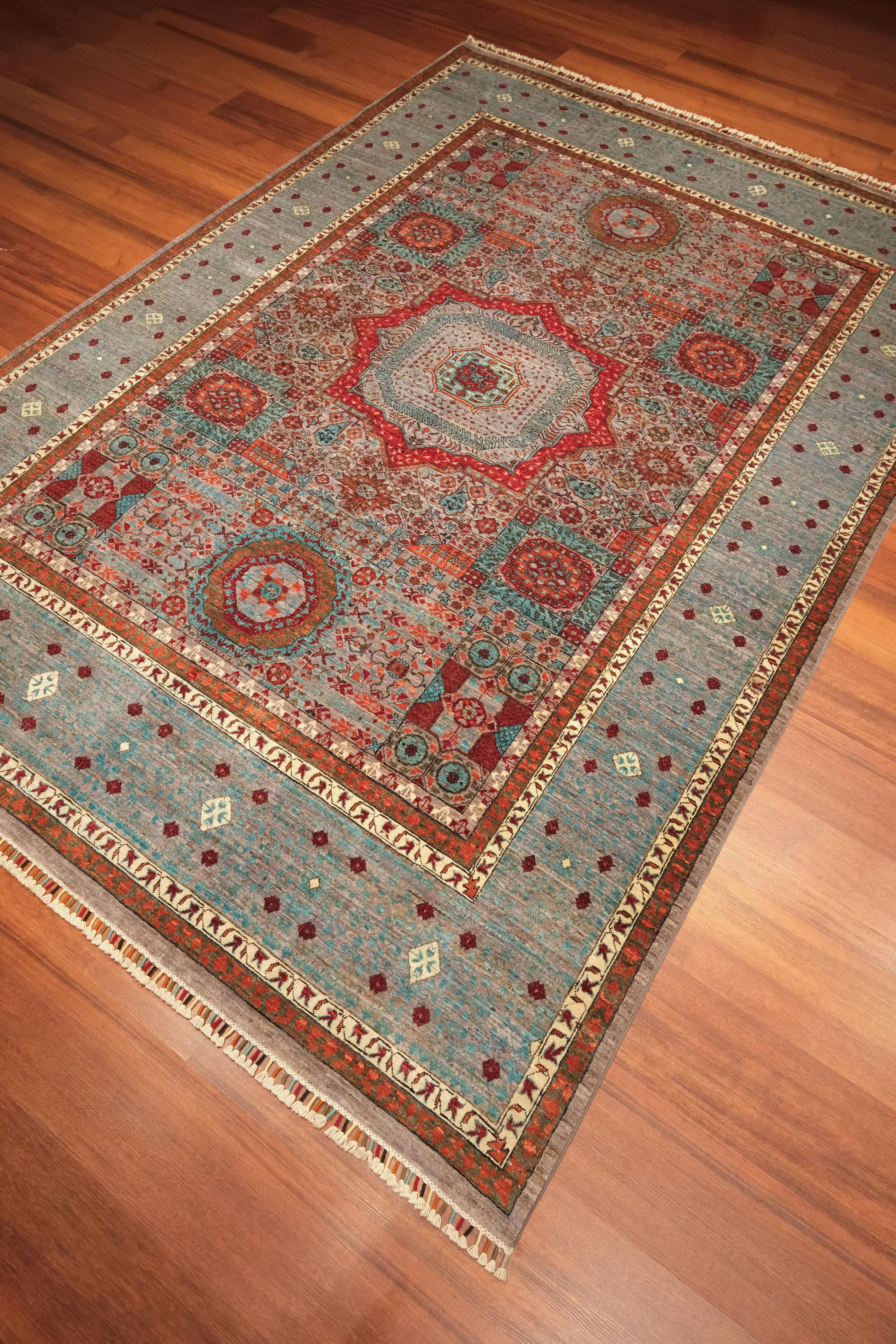 Öğretmenler Carpet Hand Woven Mamluk Carpet 5049Ç