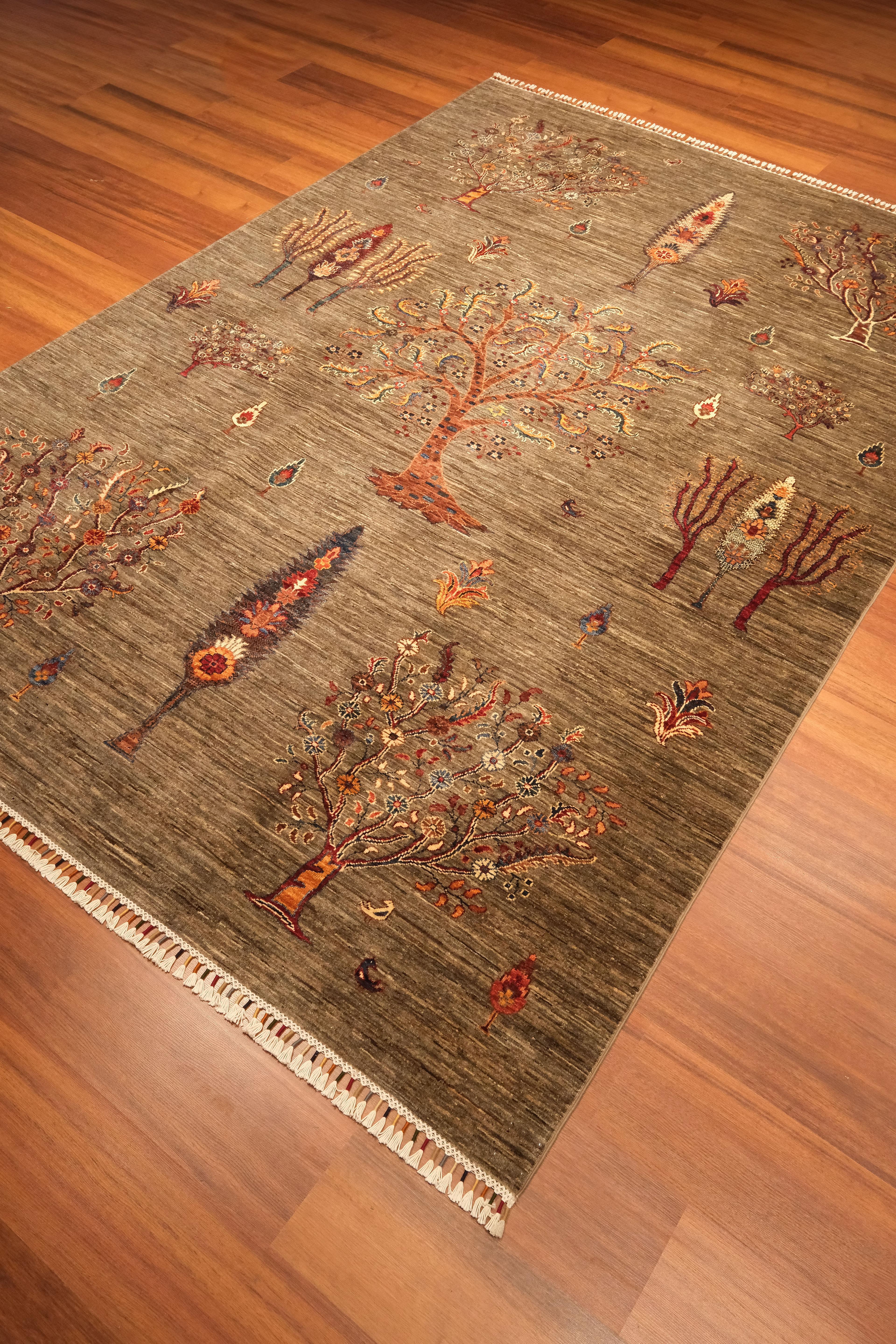 Öğretmenler Carpet Hand-Woven Bakhtiari 8807