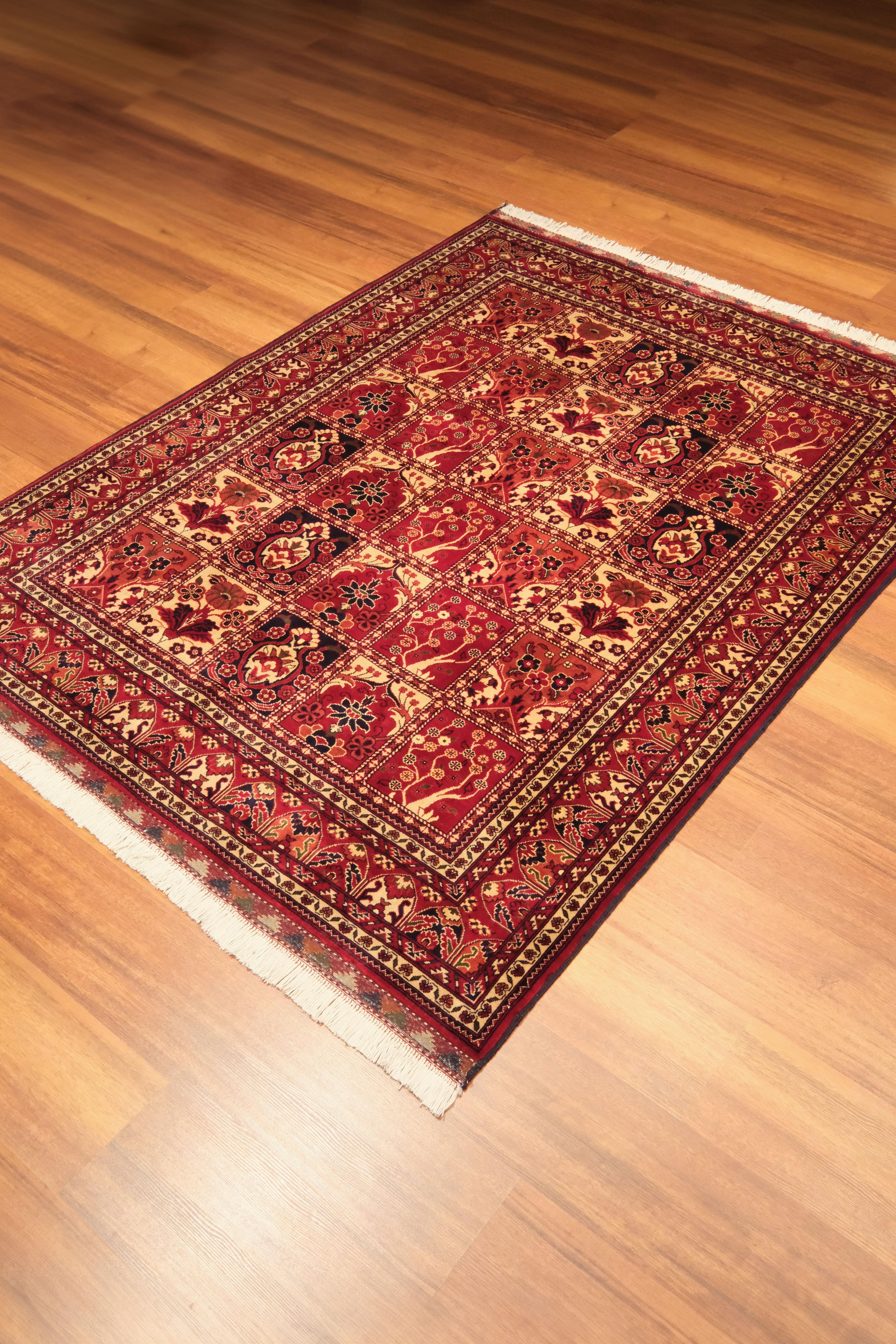 Öğretmenler Carpet Hand-Woven Belcik Carpet 8799