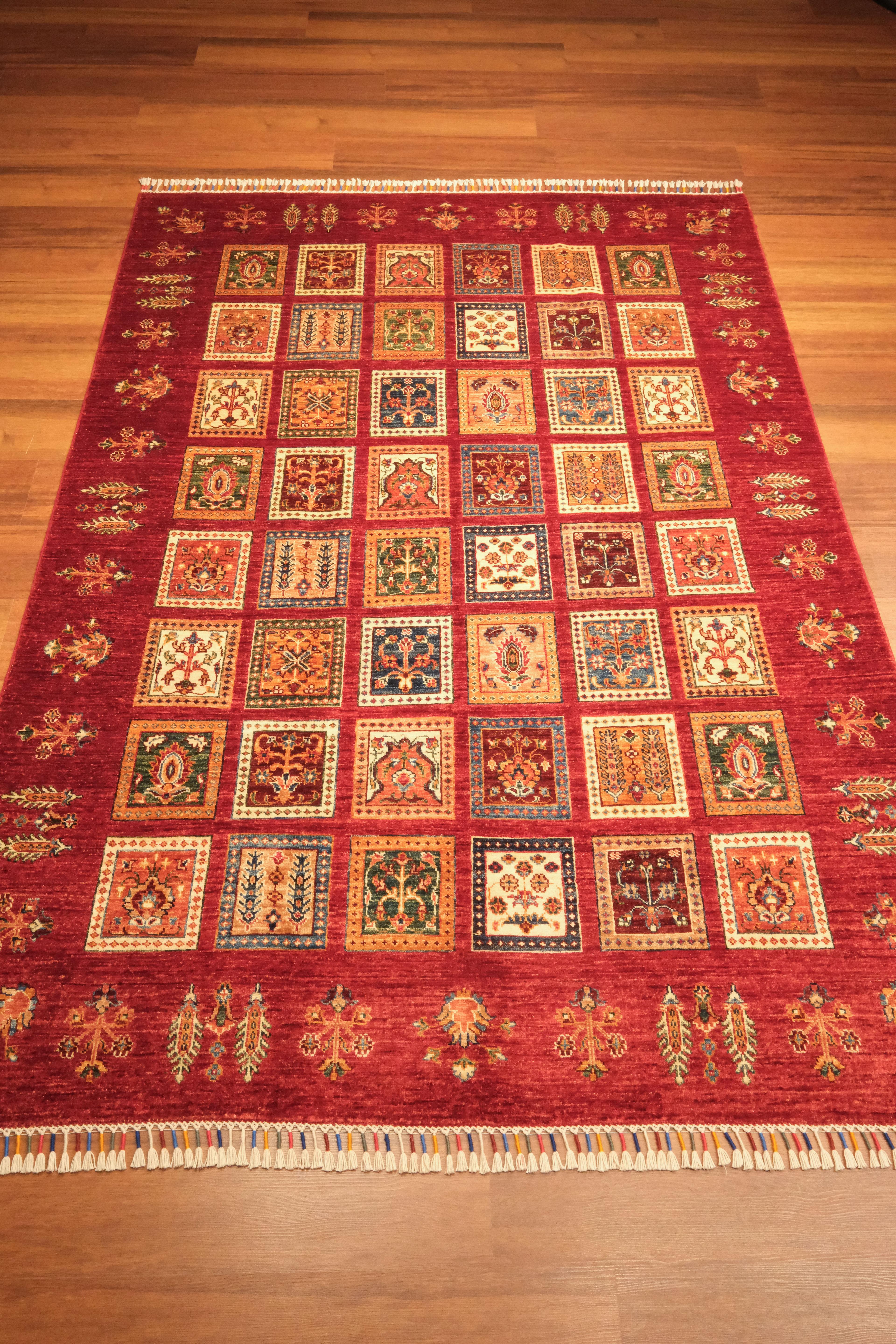 Öğretmenler Carpet Hand-Woven Bakhtiari 8669C