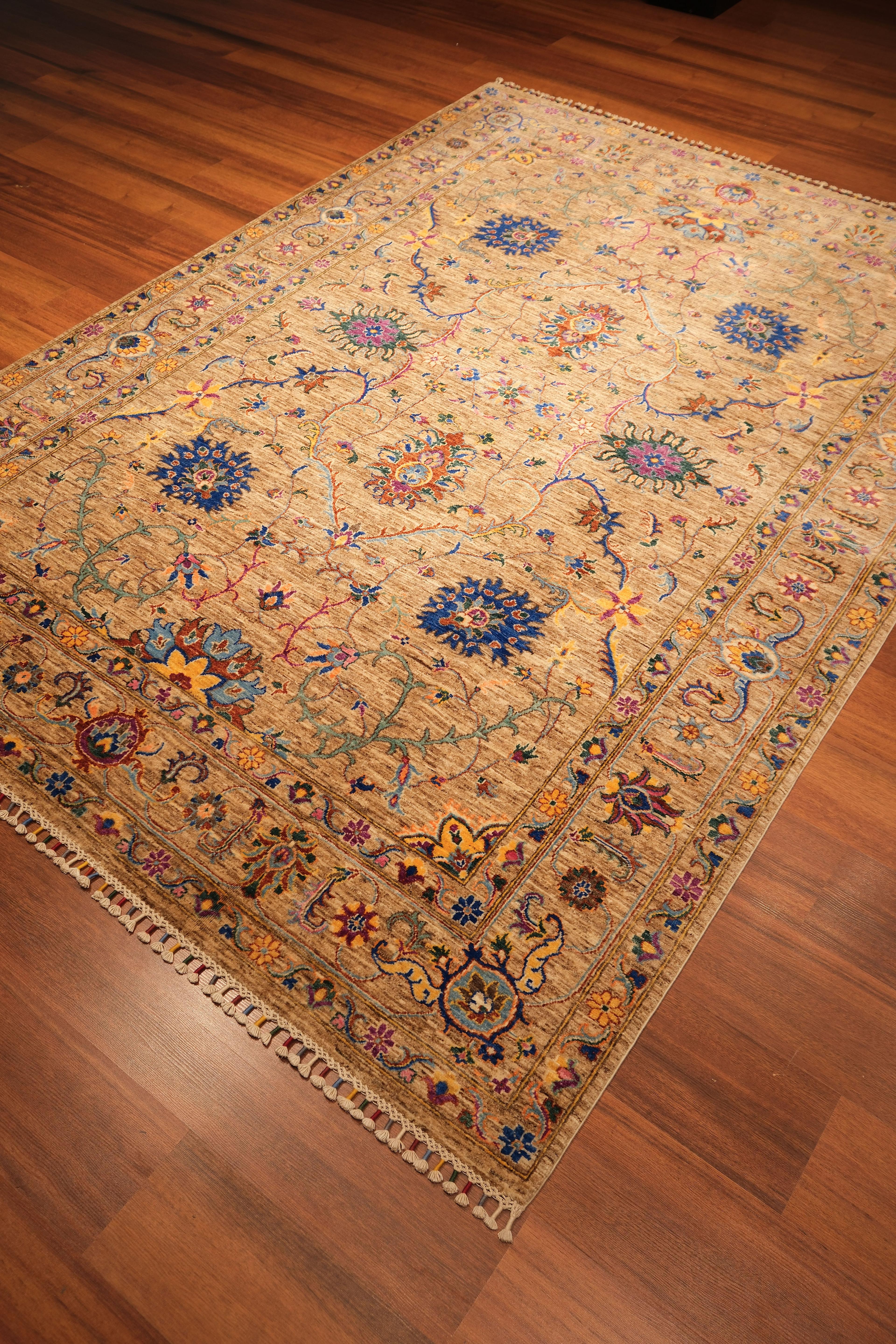 Öğretmenler Carpet Hand Woven Sultani Rug 211x289