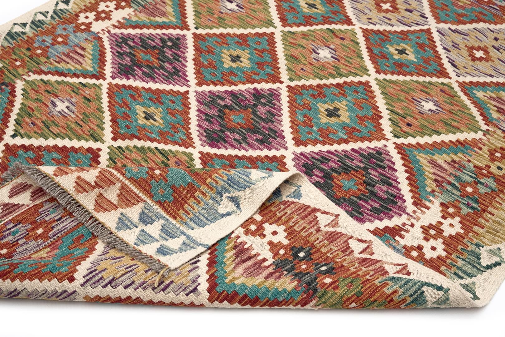 Teachers Carpet Hand Woven Insaaf Kilim ÖDIK478