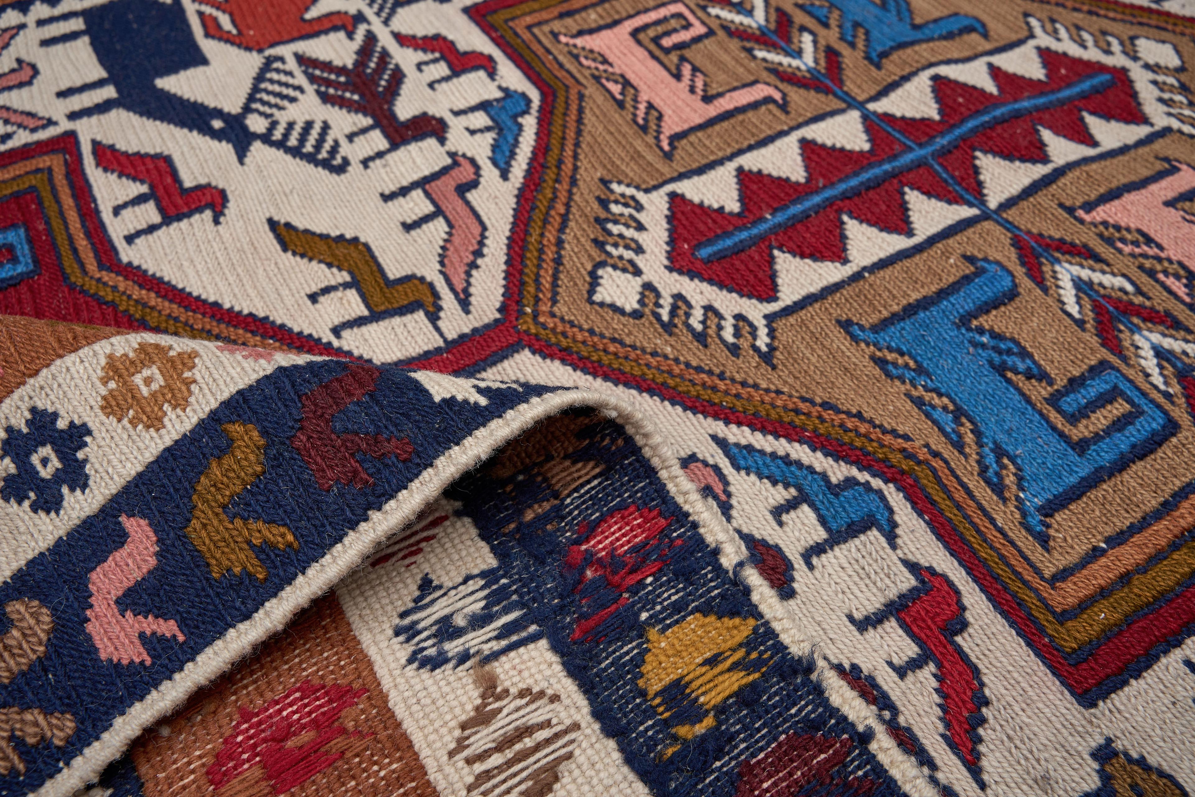 Öğretmenler Halı El Dokuma Sumak Kilim