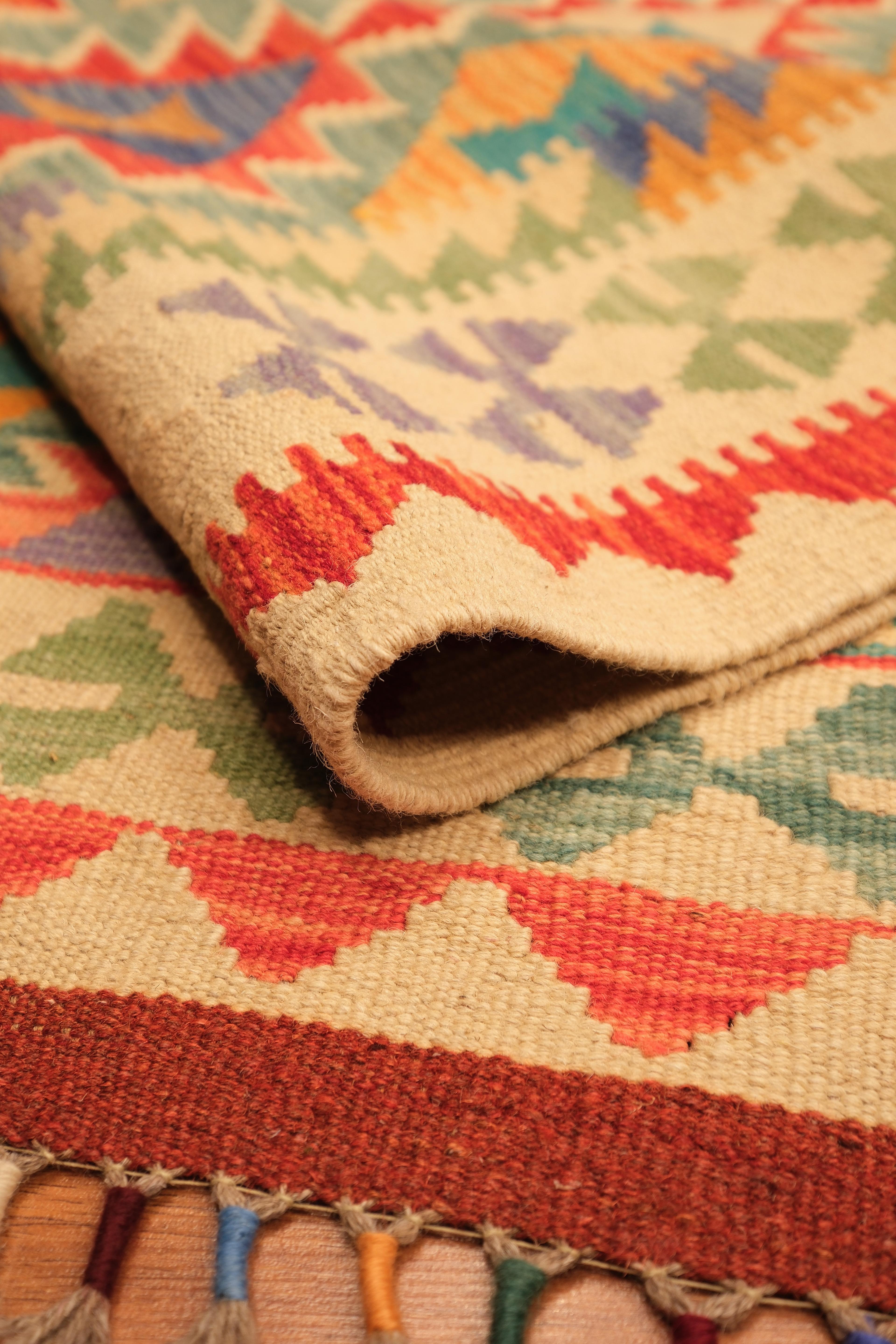 Öğretmenler Halı El Dokuma Kilim 7566