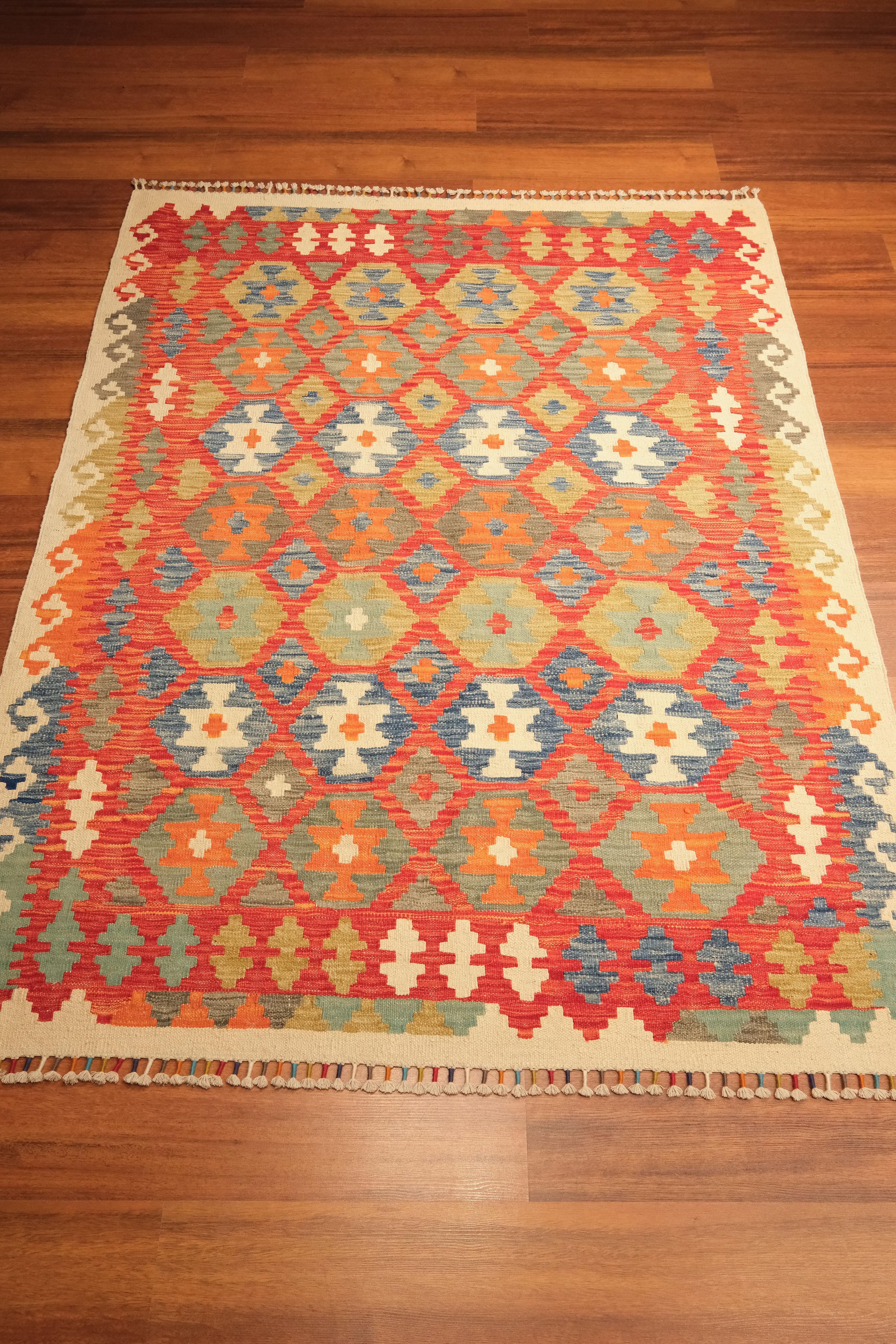 Öğretmenler Halı El Dokuma Kilim 145x195