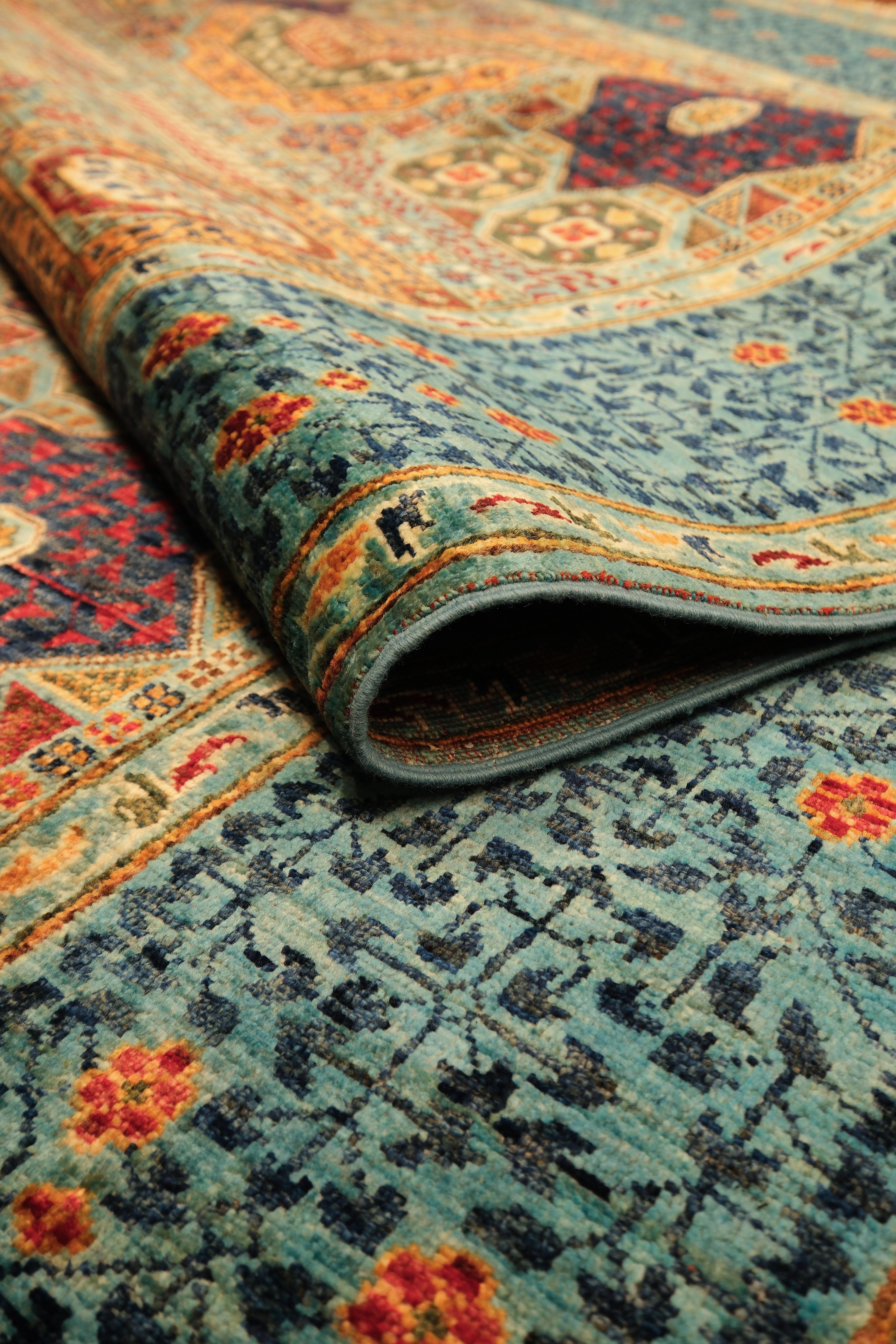 Öğretmenler Carpet Hand Woven Mamluk Carpet 5070Ç