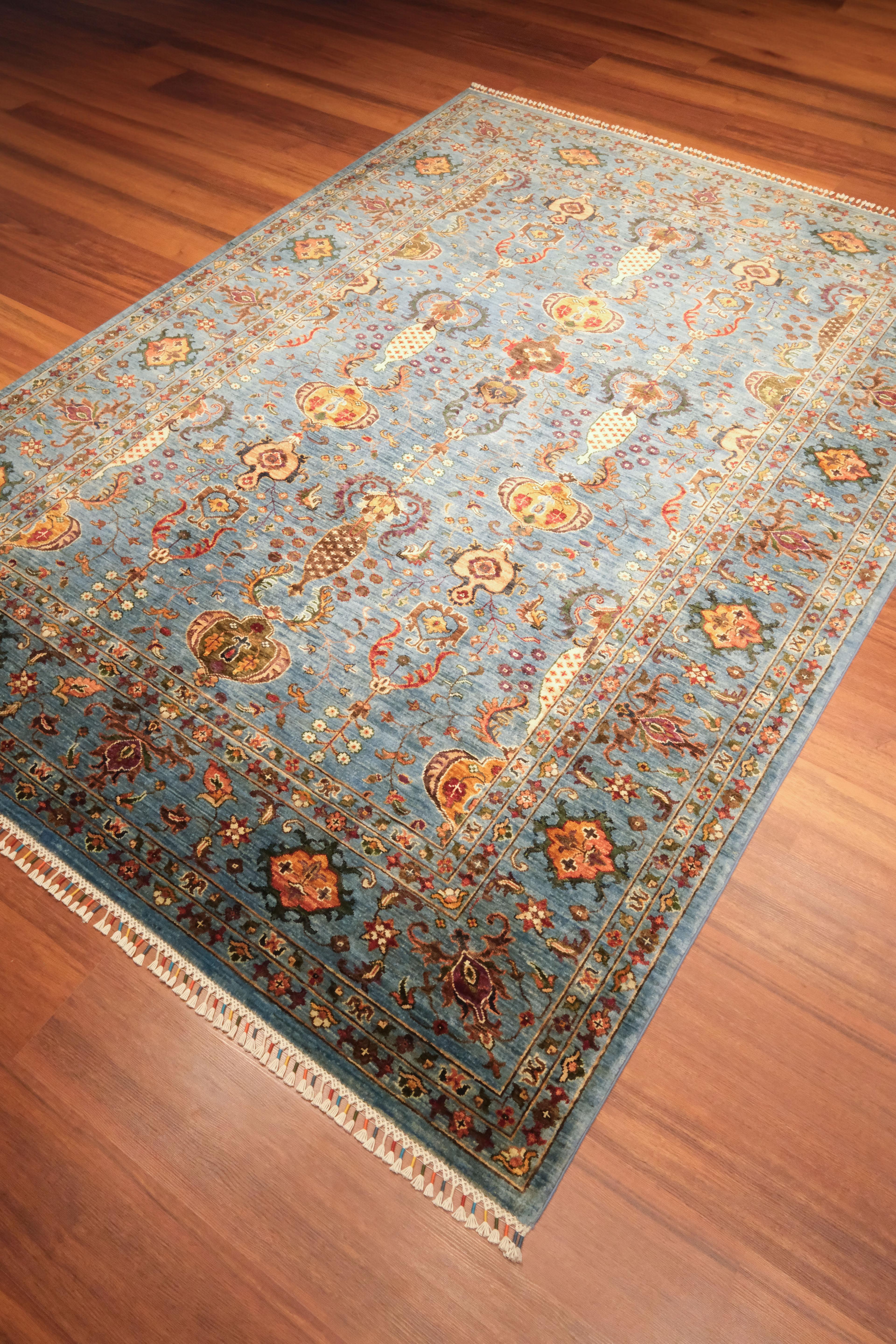 Öğretmenler Carpet Hand Woven Sultani Rug 9676