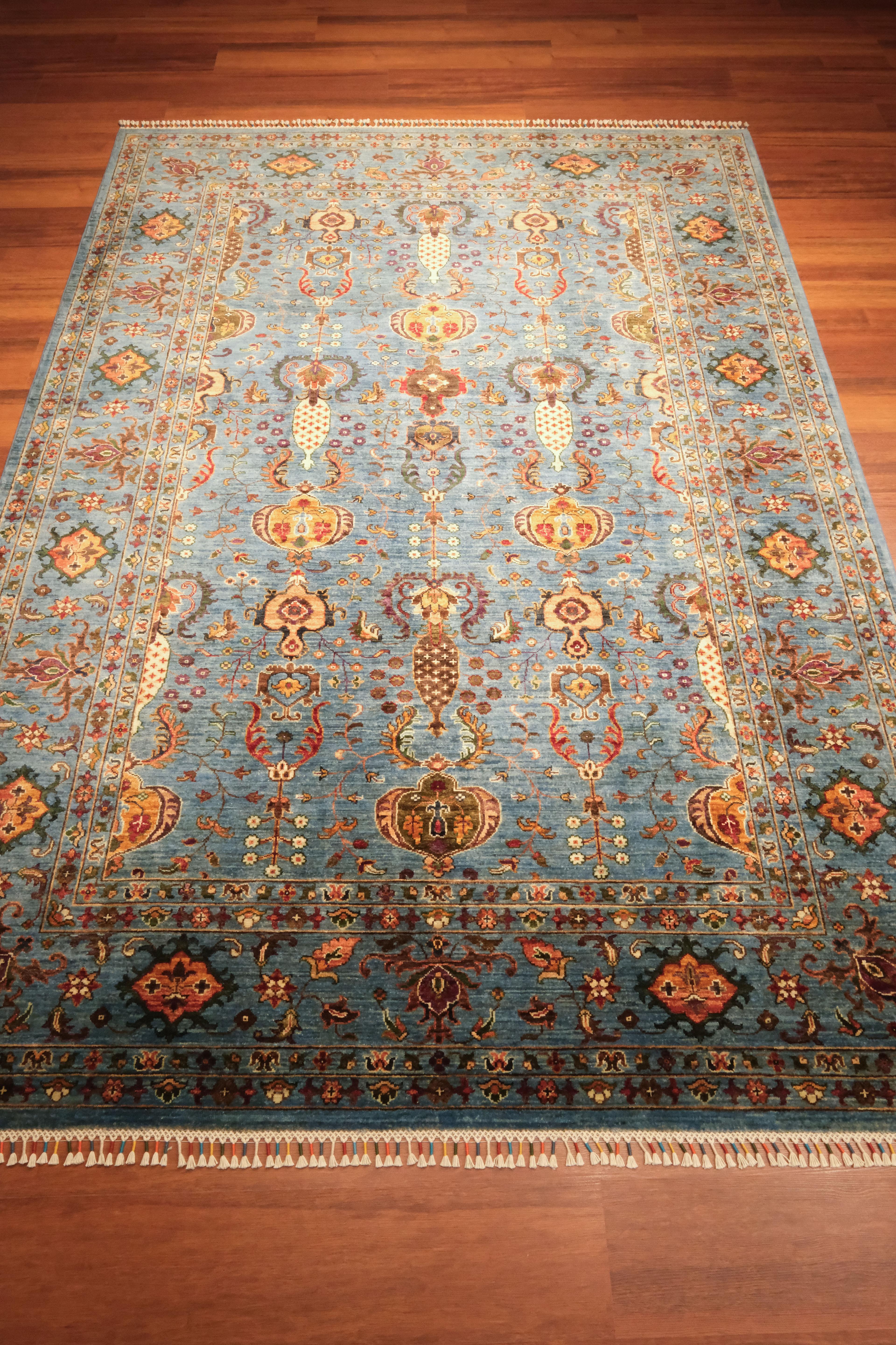 Öğretmenler Carpet Hand Woven Sultani Rug 9676