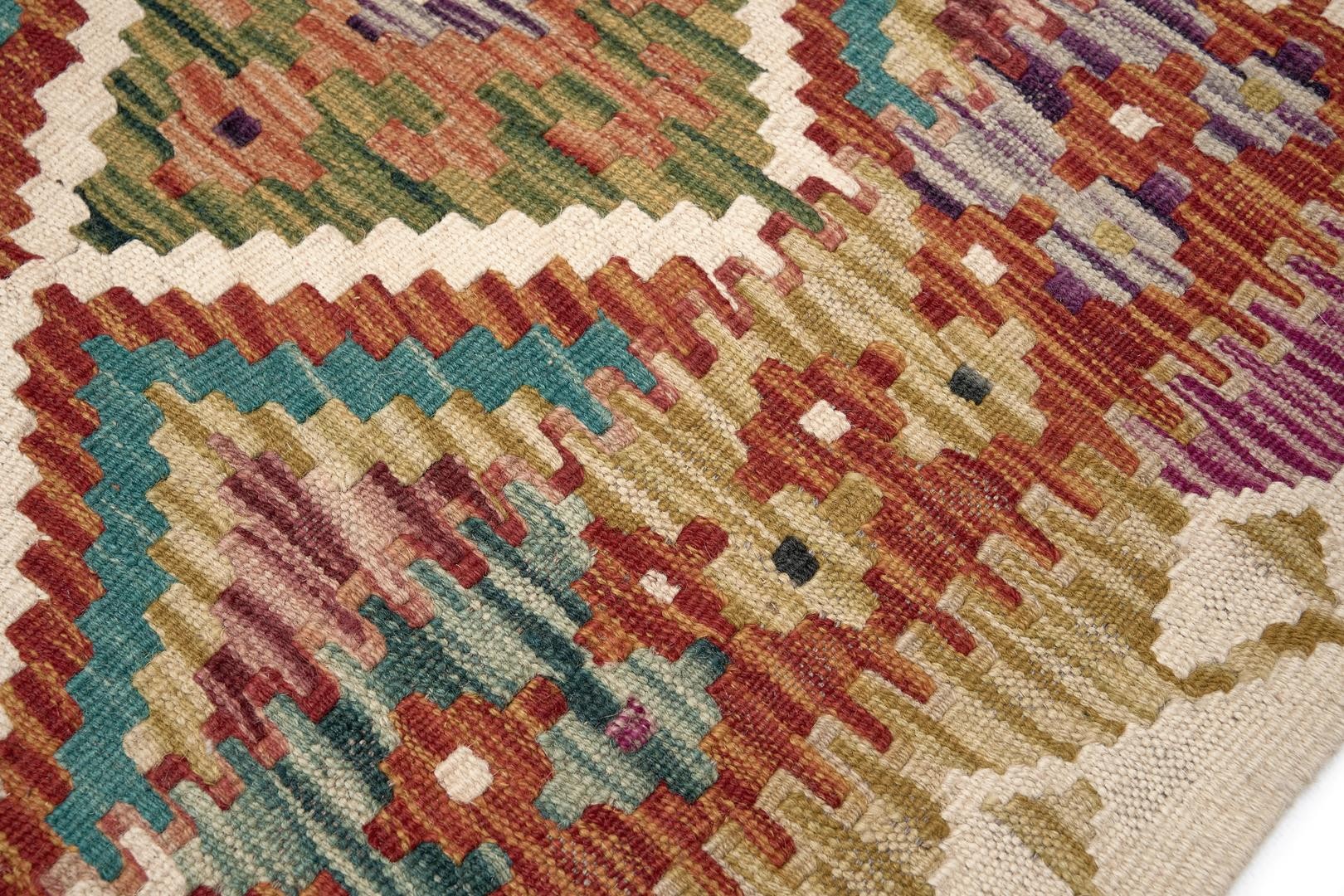 Teachers Carpet Hand Woven Insaaf Kilim ÖDIK478