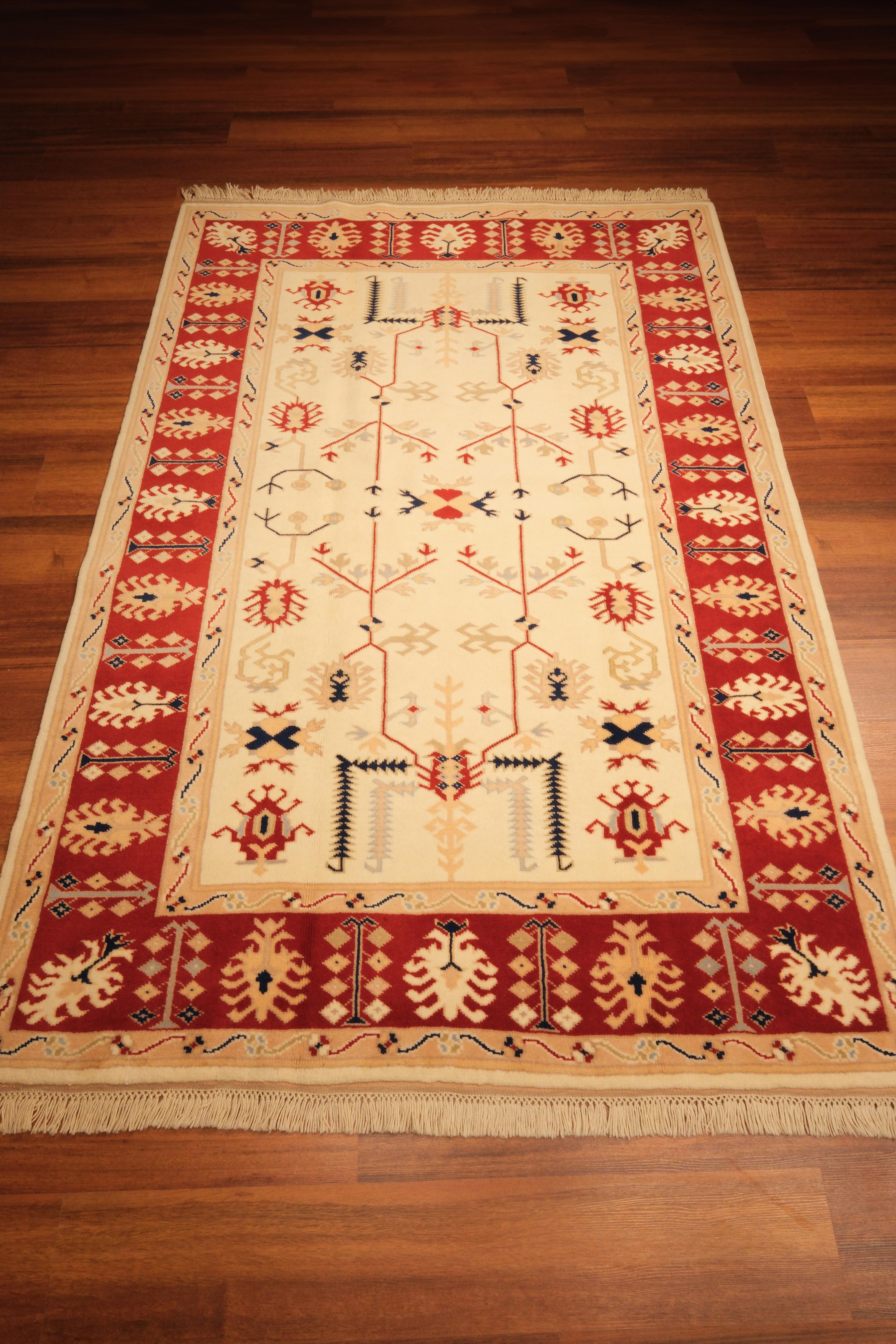 Öğretmenler Carpet Hand Woven Milas Carpet 6402-2