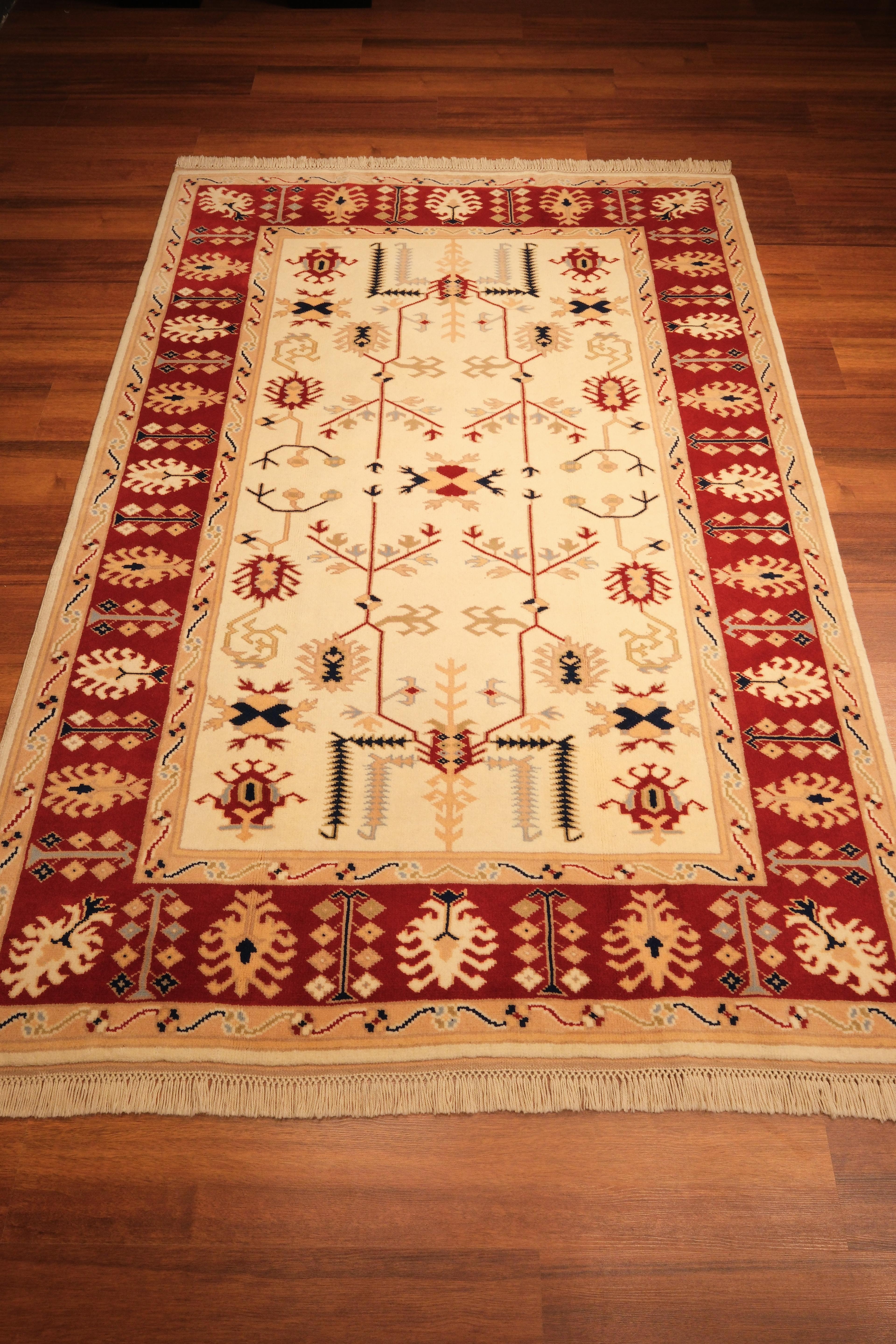 Öğretmenler Carpet Hand Woven Milas Carpet 6402-2