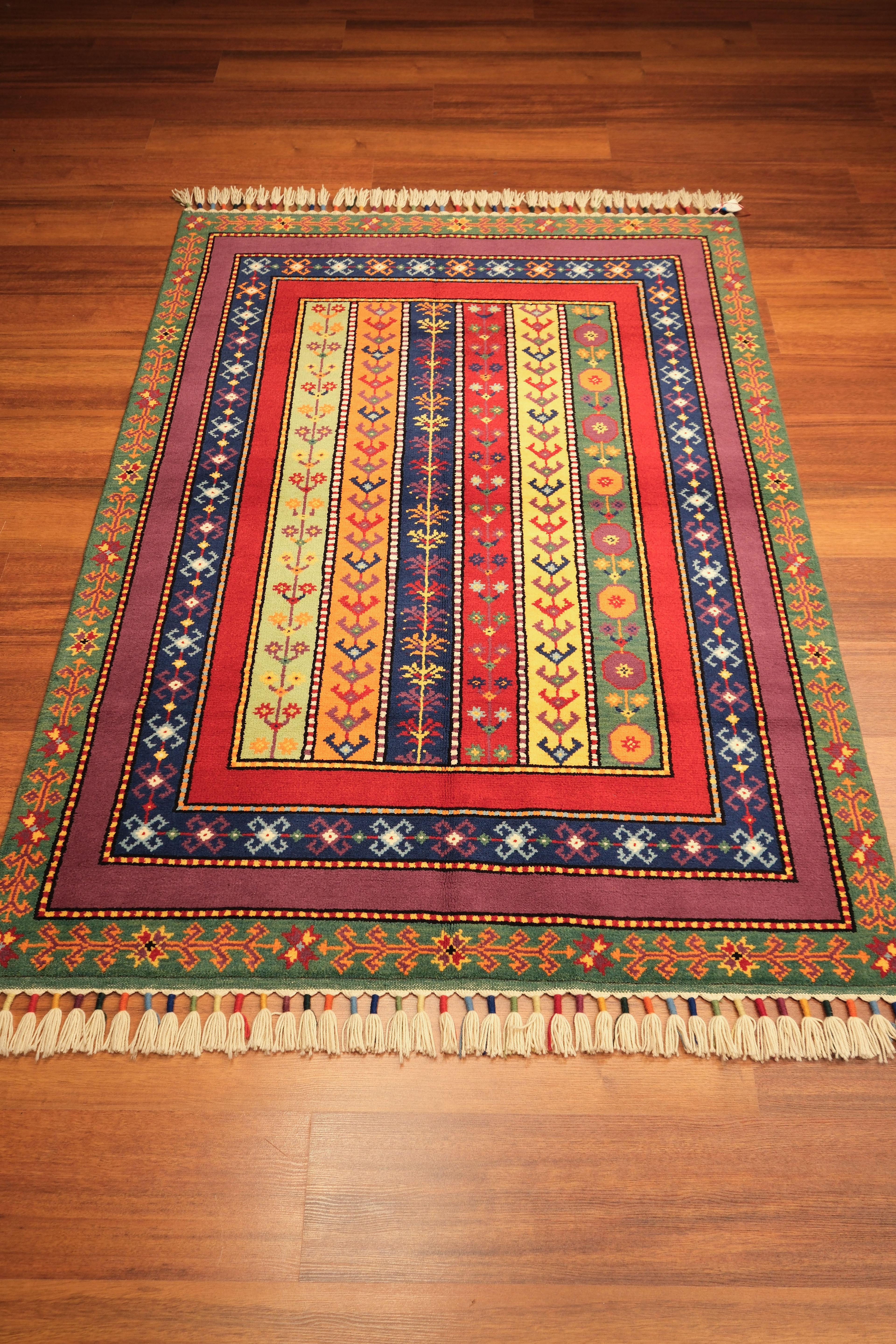 Öğretmenler Carpet Hand Woven Shawl Carpet 7945