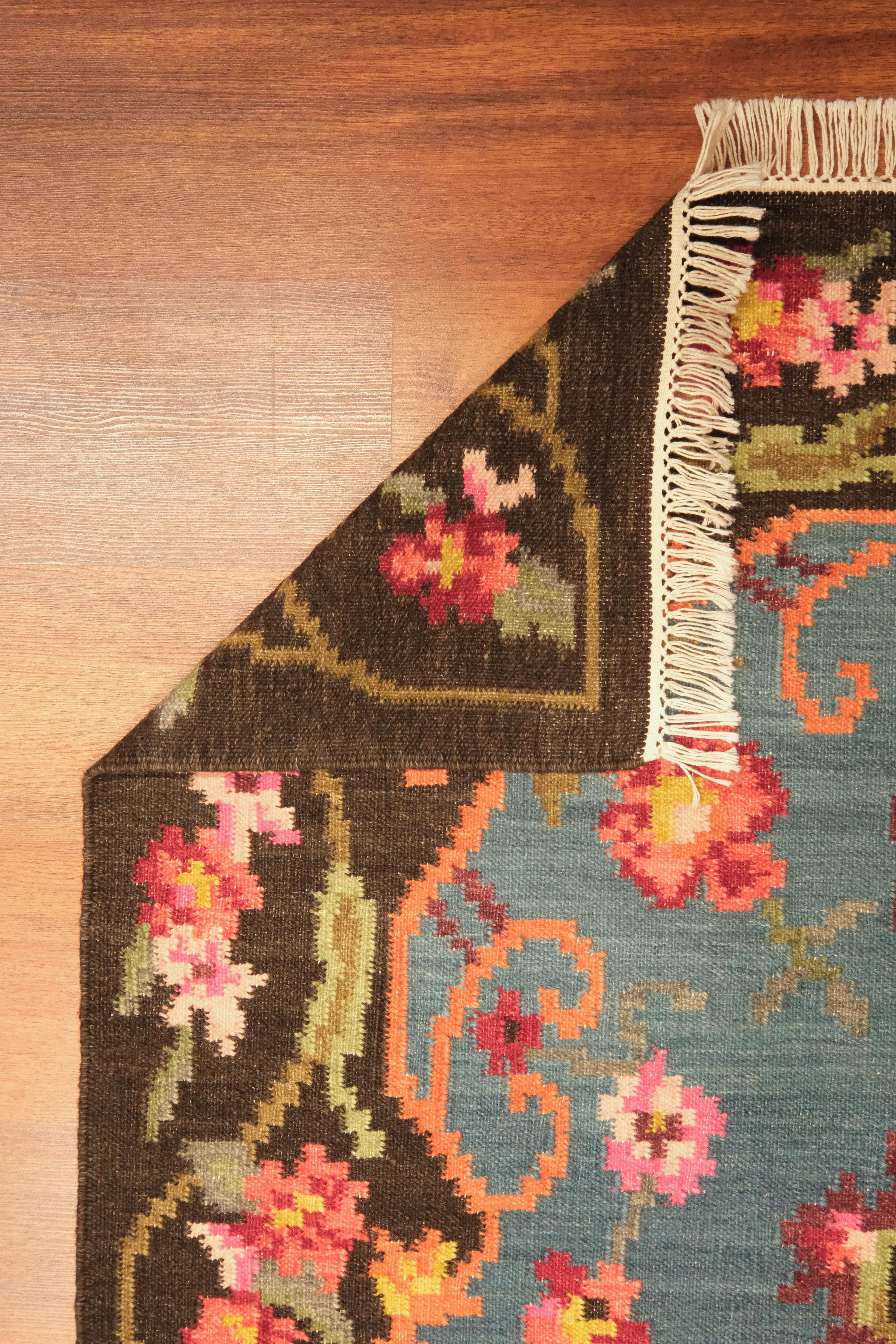 Öğretmenler Halı El Dokuma Karabağ Kilim 8407