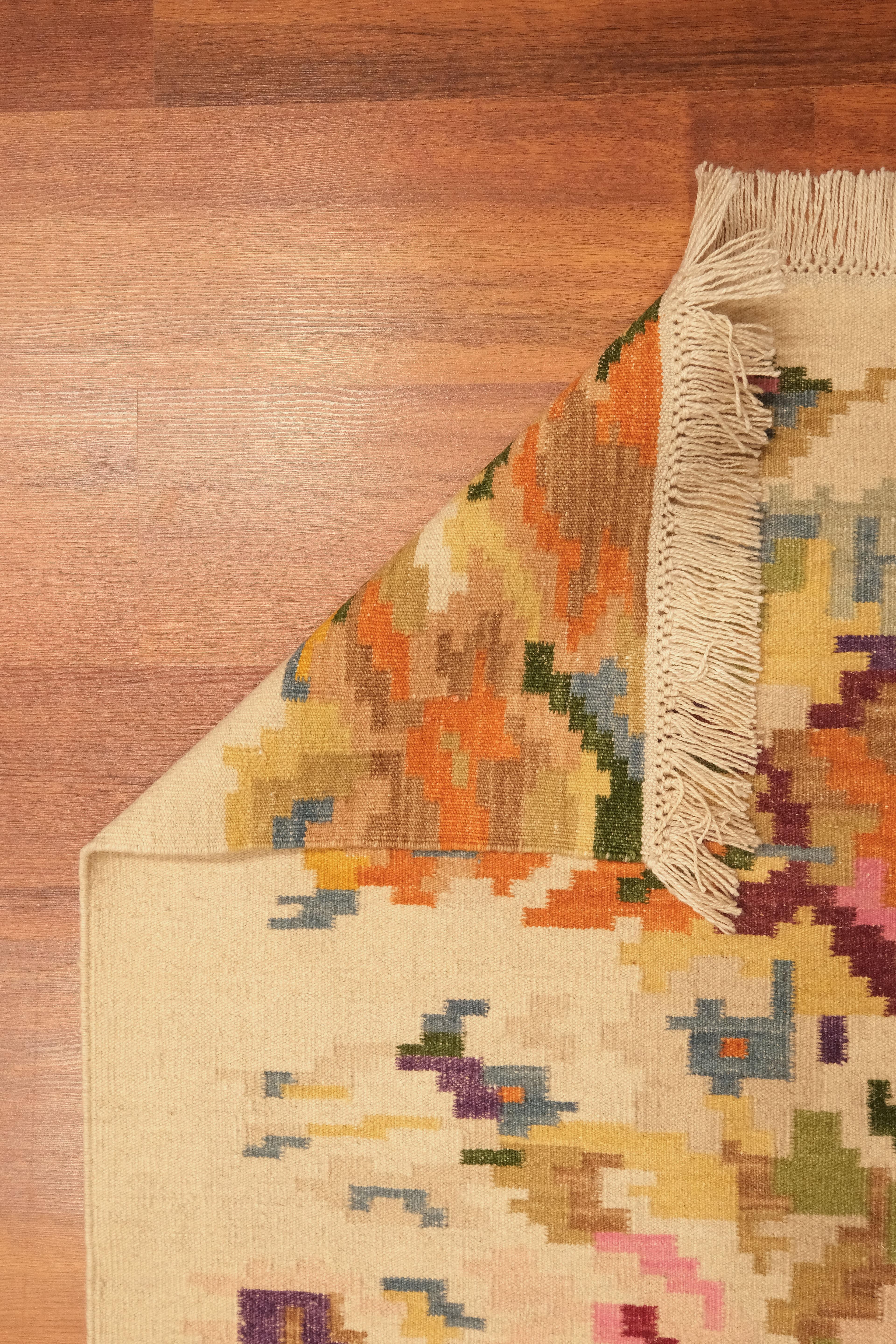 Öğretmenler Halı El Dokuma Karabağ Kilim 8278