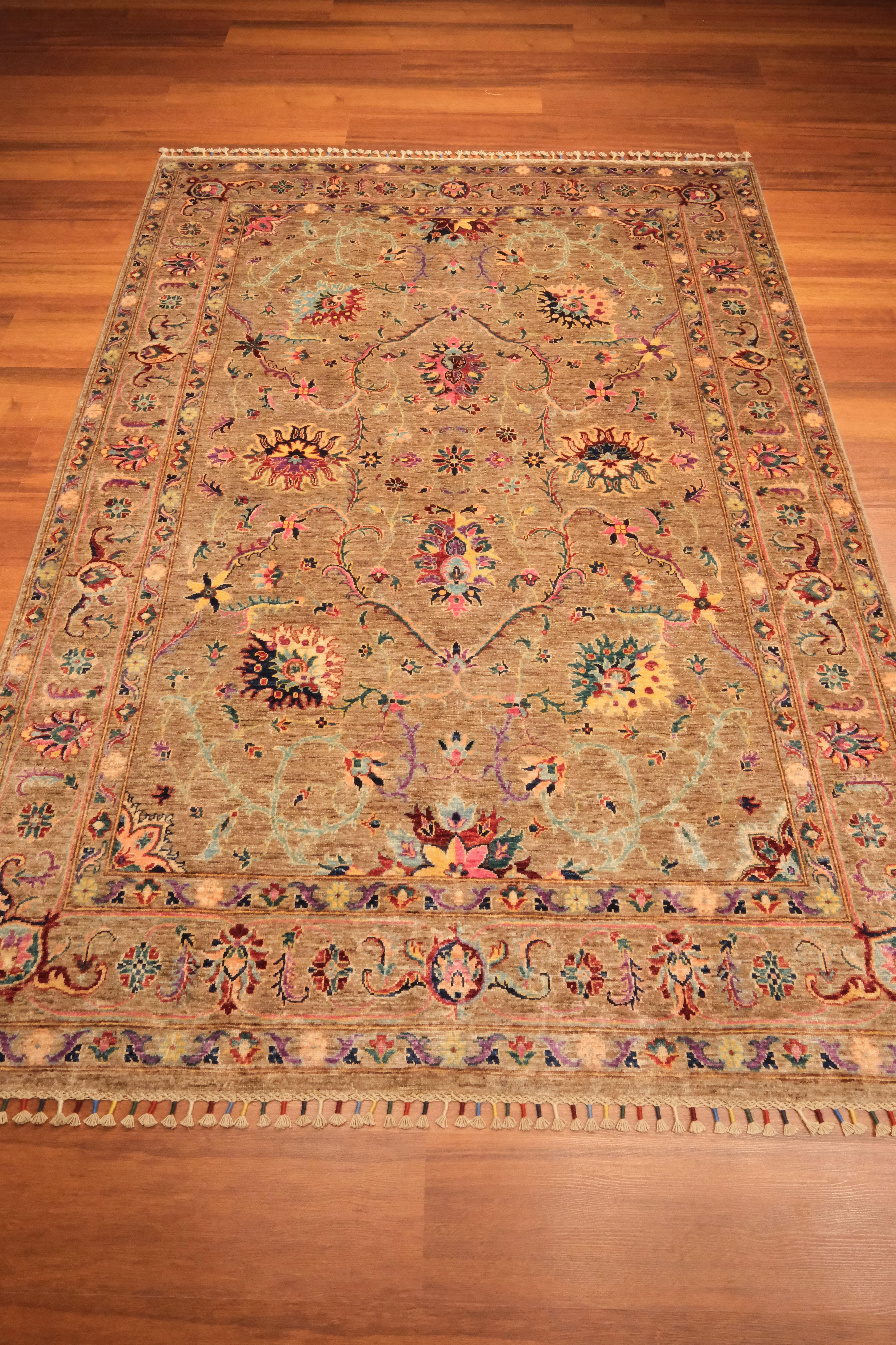 Öğretmenler Carpet Hand-Woven Bakhtiari 7313