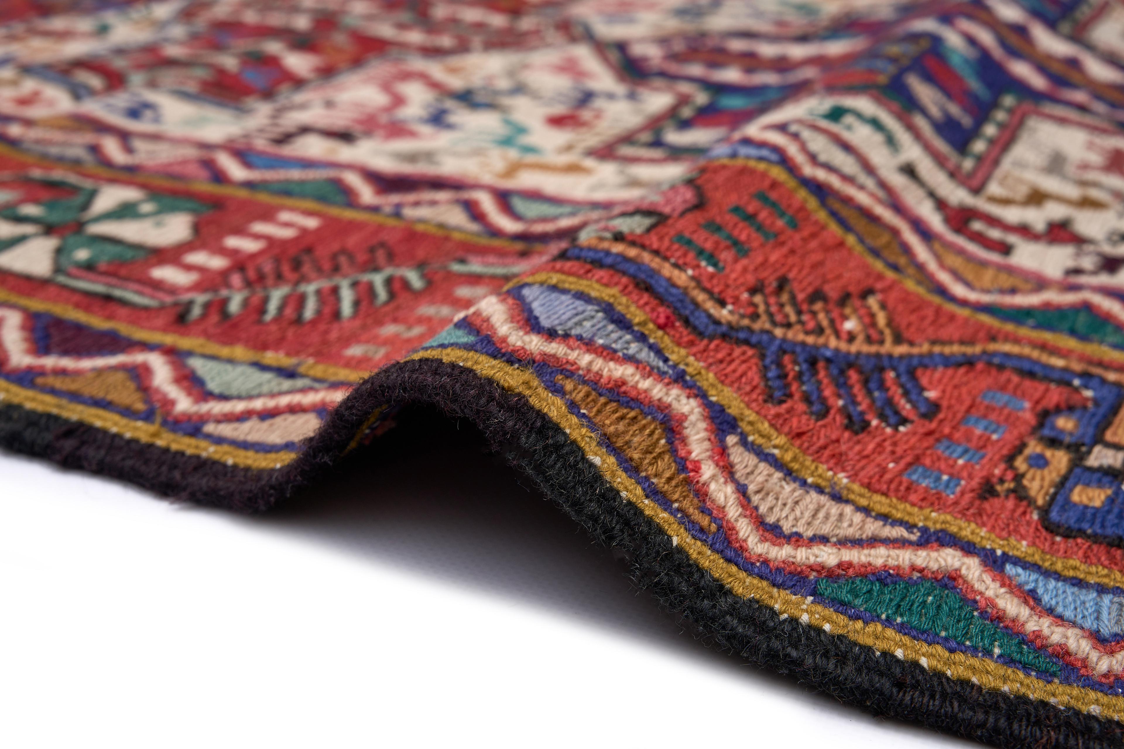 Öğretmenler Halı El Dokuma Çeyrek Sumak Kilim ÖDÇS068