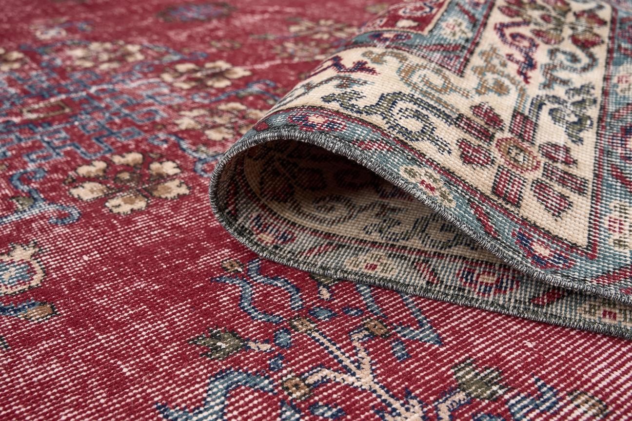 Teachers Carpet Hand Tufted Vintage Carpet ÖÇVE905