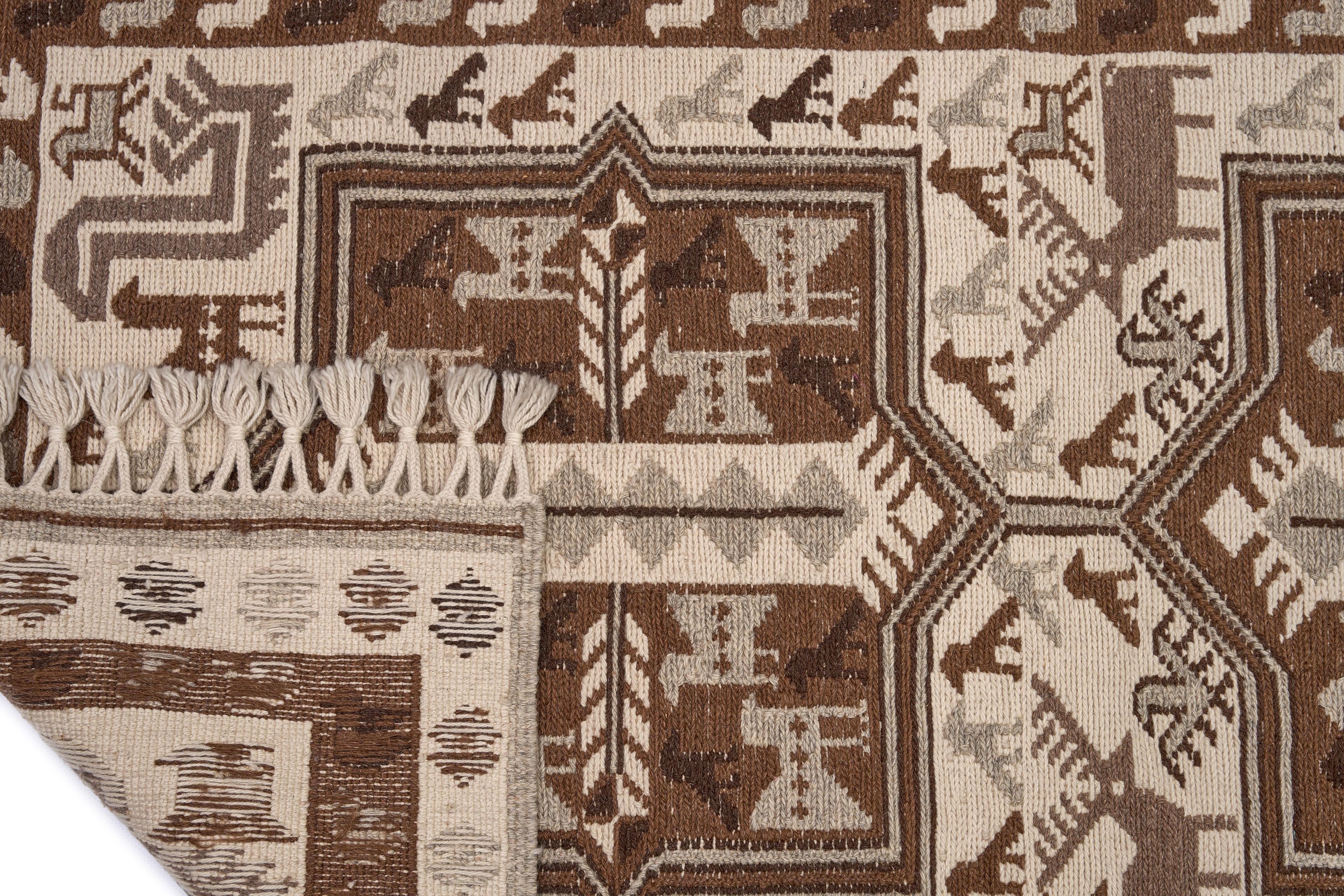 Öğretmenler Halı El Dokuma Çeyrek Sumak Kilim ÖDÇS067