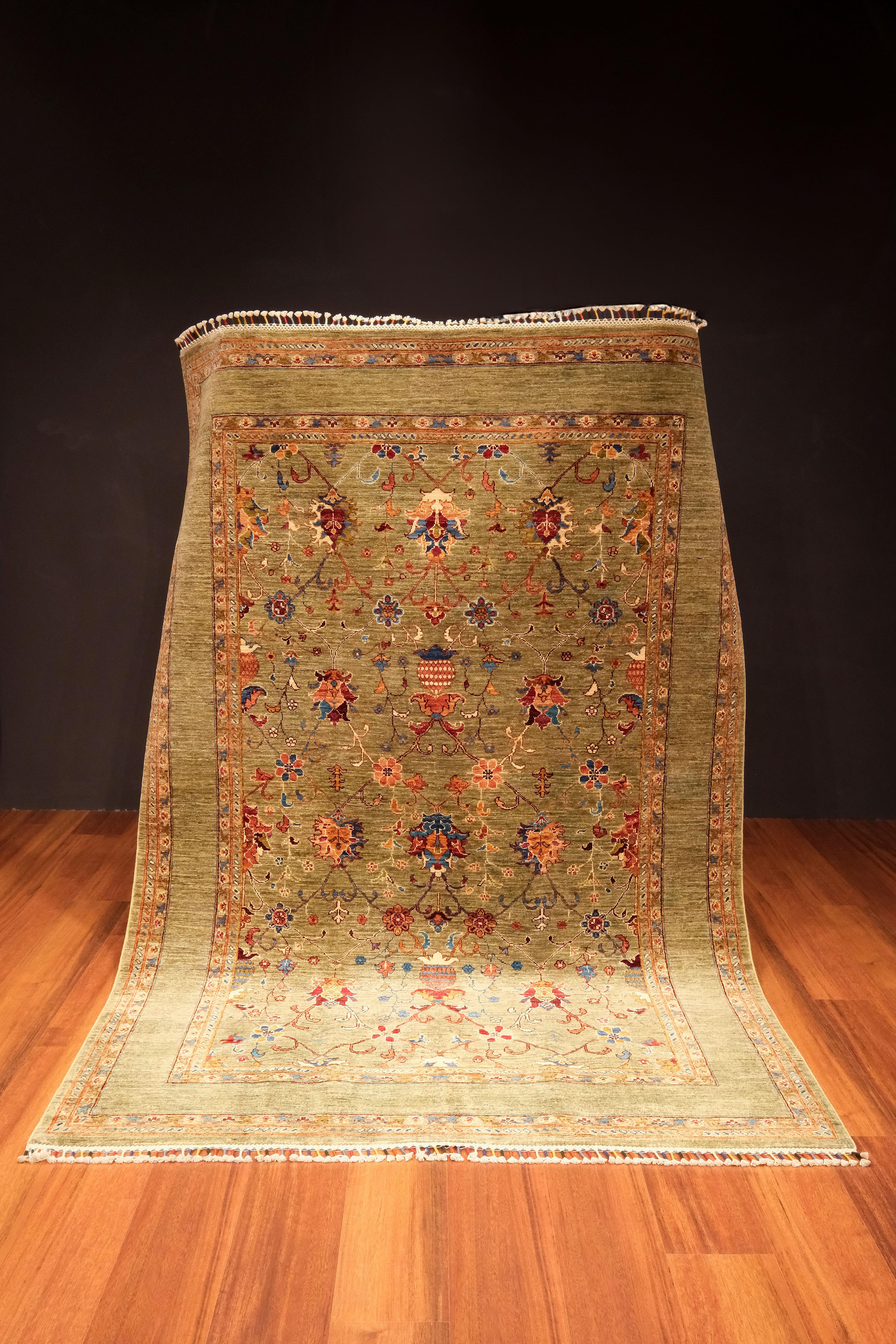 Öğretmenler Carpet Hand-Woven Bakhtiari 8997