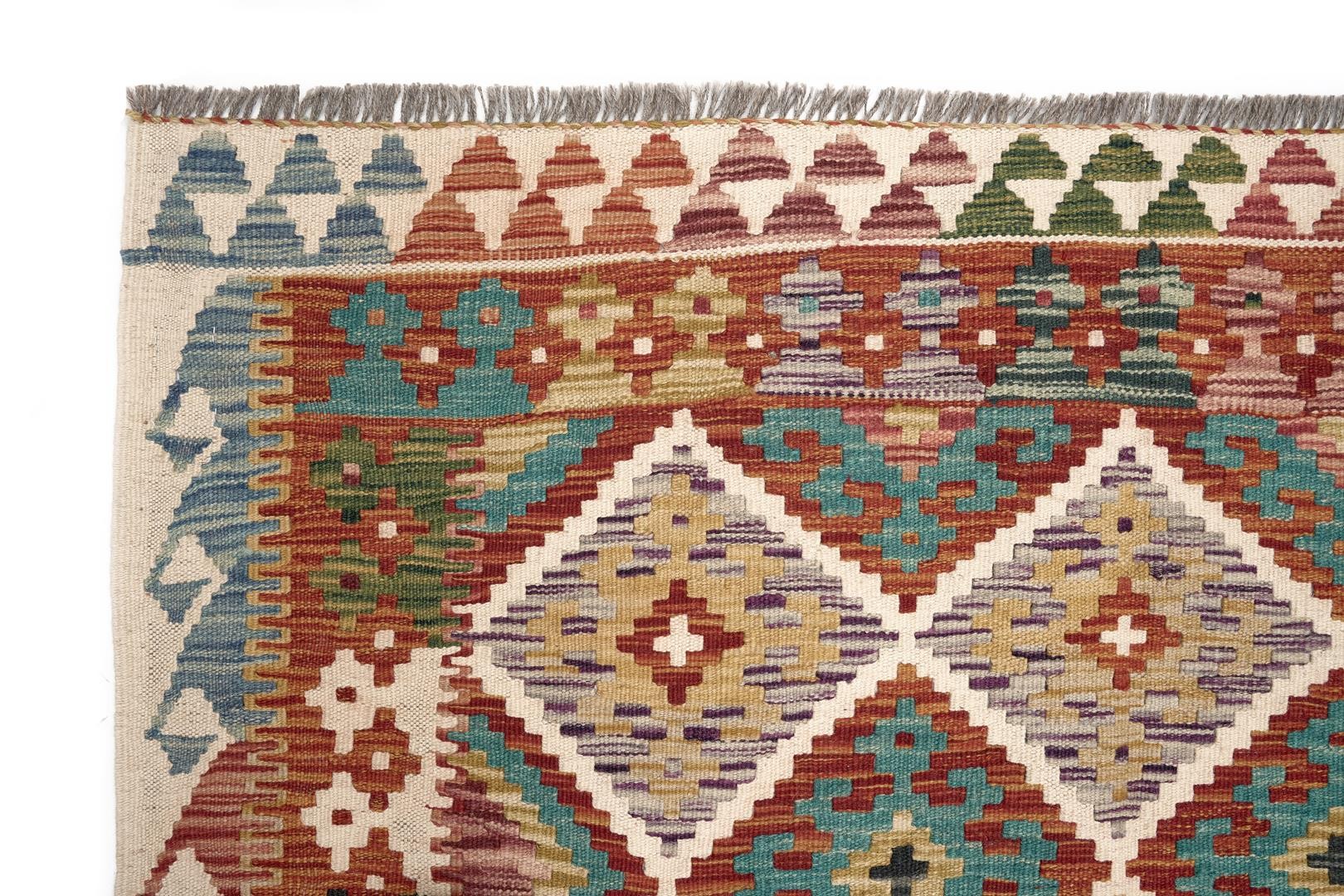 Teachers Carpet Hand Woven Insaaf Kilim ÖDIK478