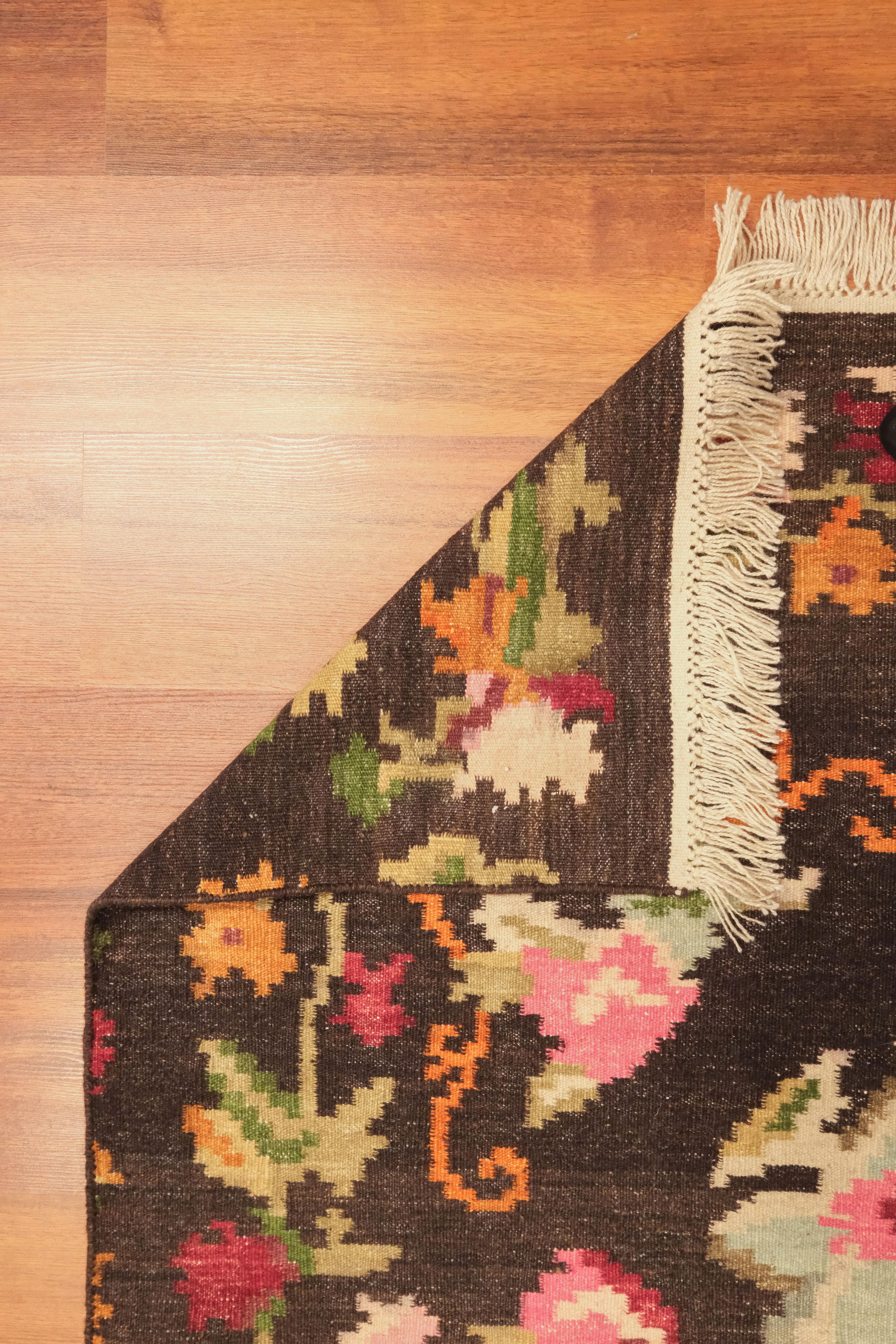 Öğretmenler Halı El Dokuma Karabağ Kilim 0487