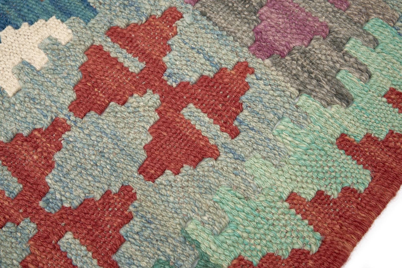 Teachers Carpet Hand Woven Insaaf Kilim ÖDIK472