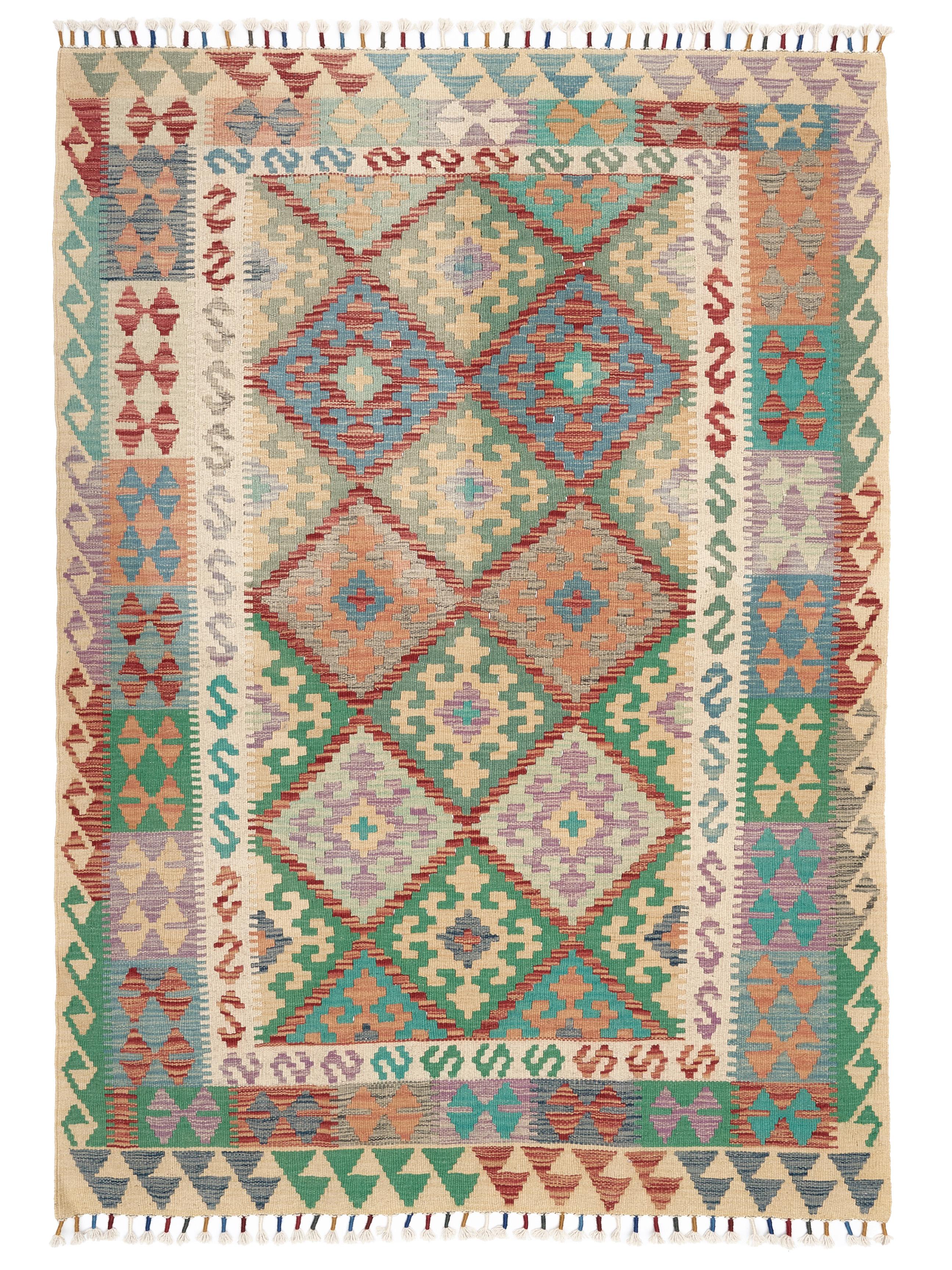 Öğretmenler Halı El Dokuma Güleç Uşak Kilim ÖDUK479