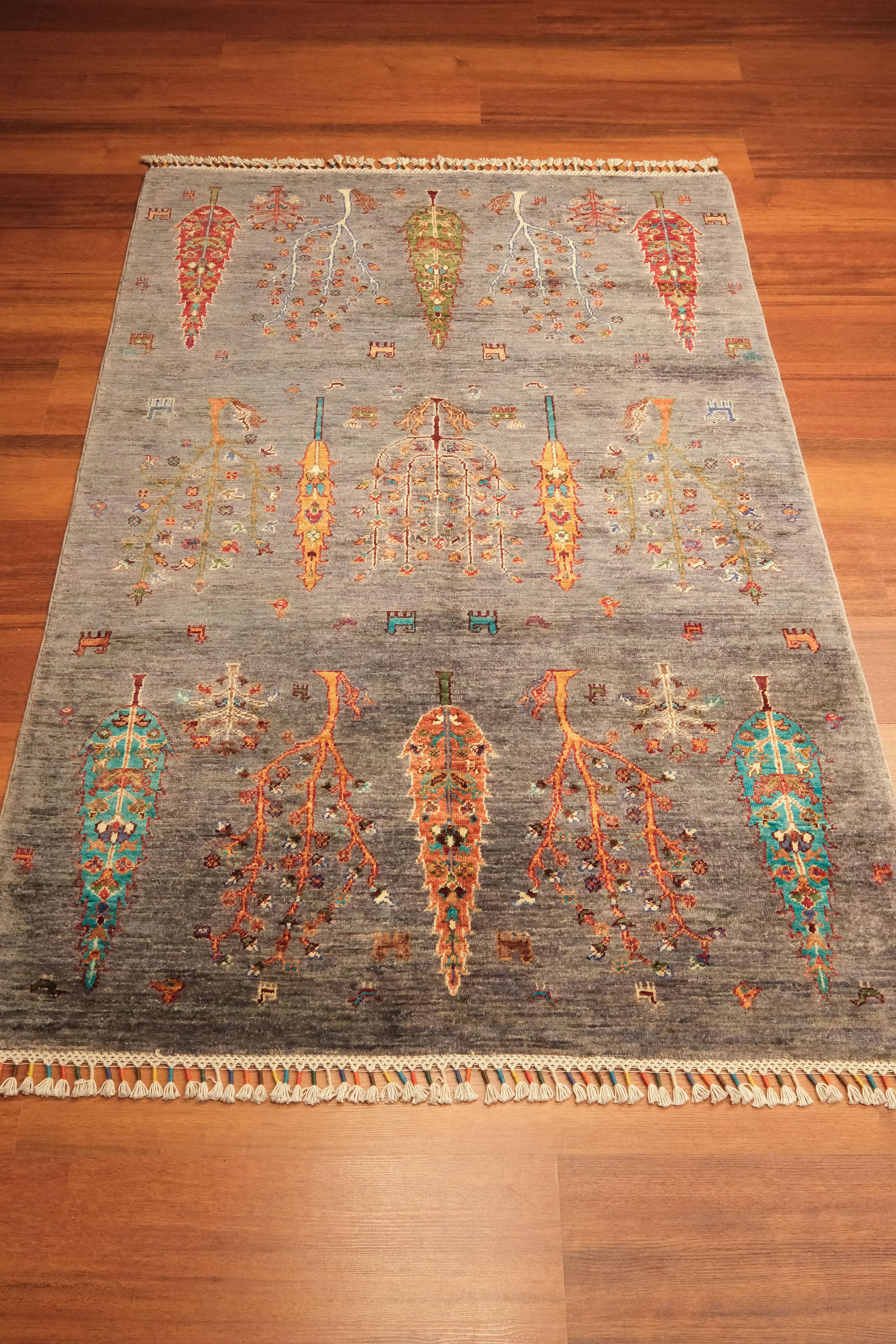 Öğretmenler Carpet Hand-Woven Bakhtiari 9622