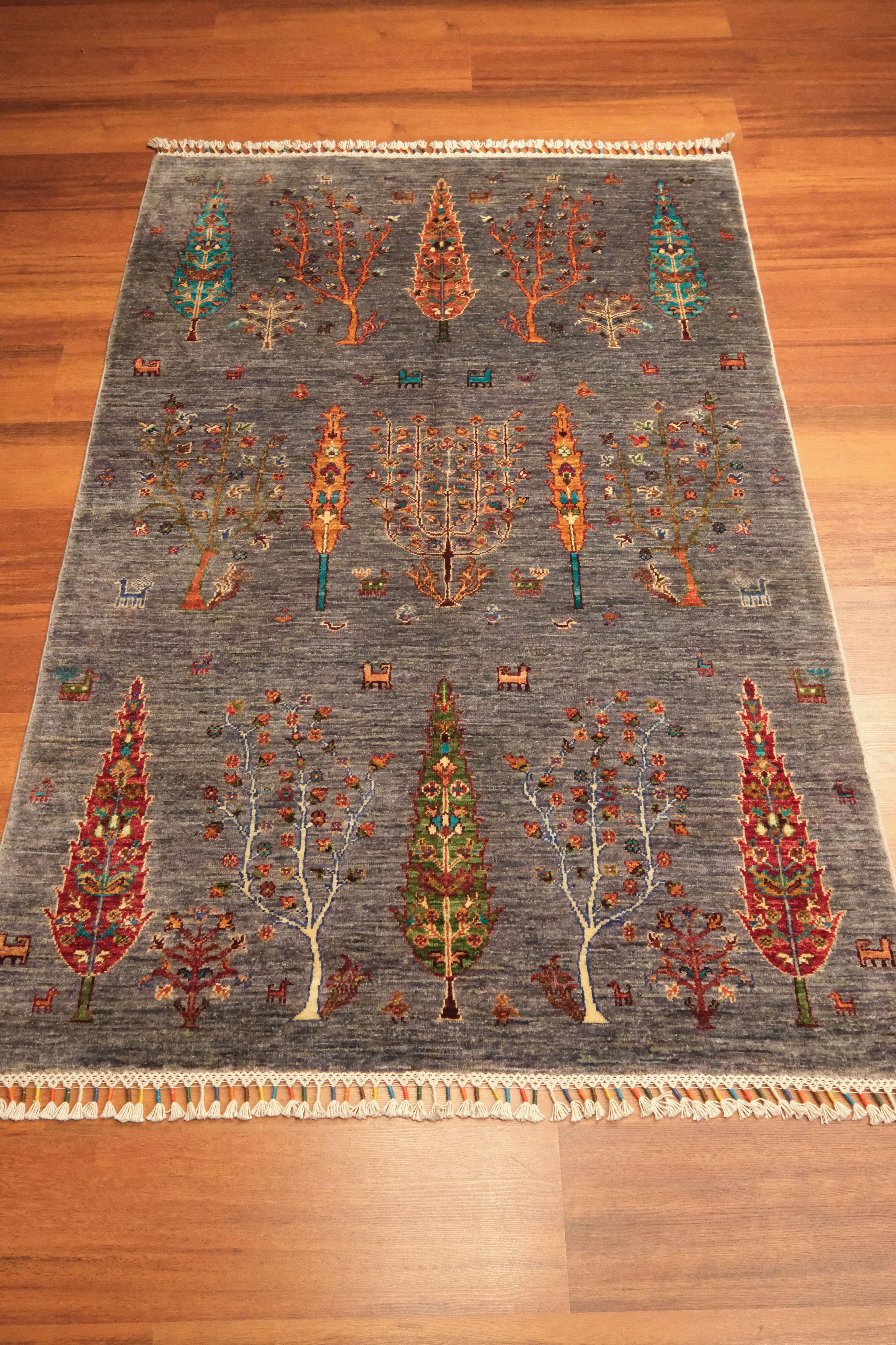 Öğretmenler Carpet Hand-Woven Bakhtiari 9622