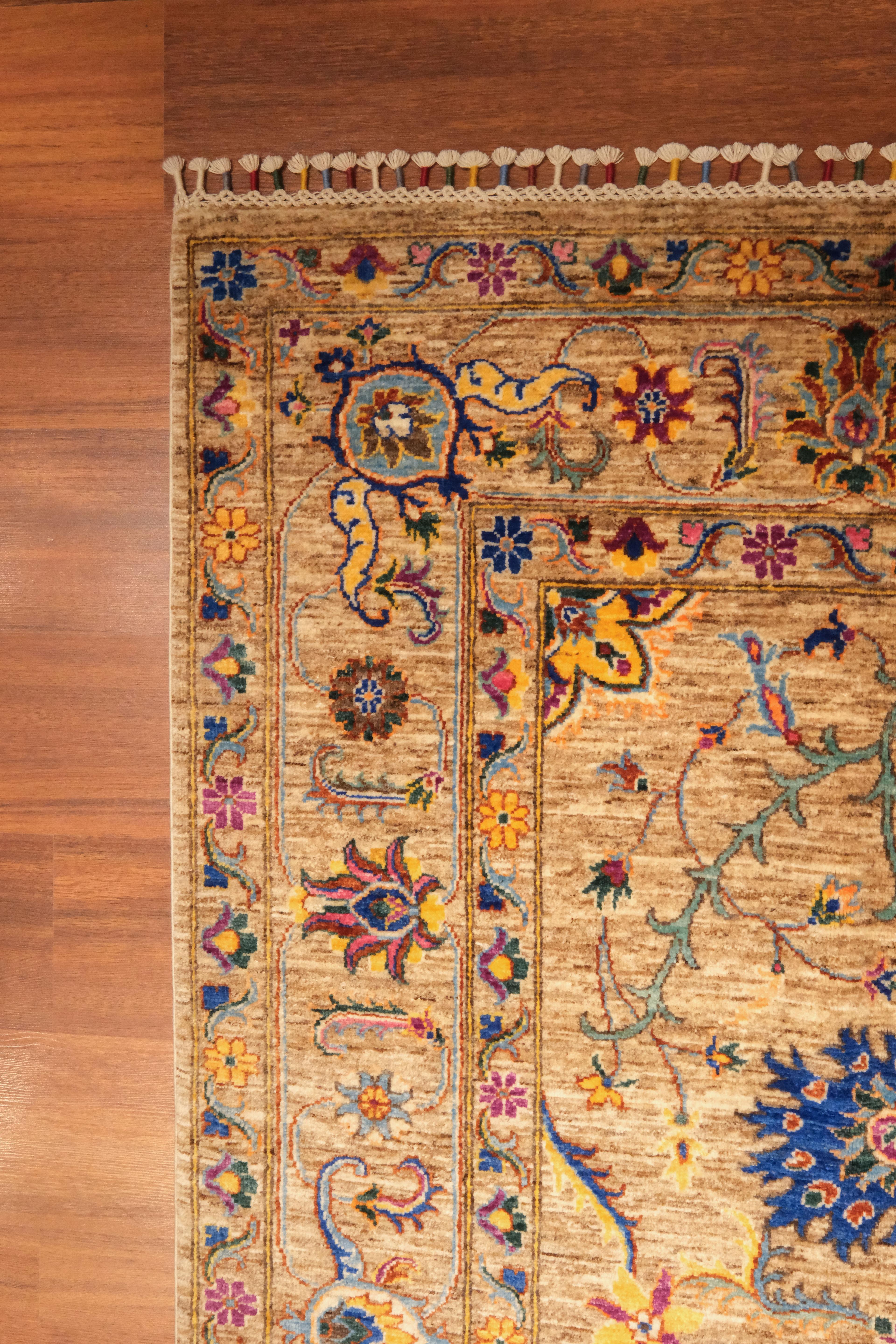 Öğretmenler Carpet Hand Woven Sultani Rug 211x289