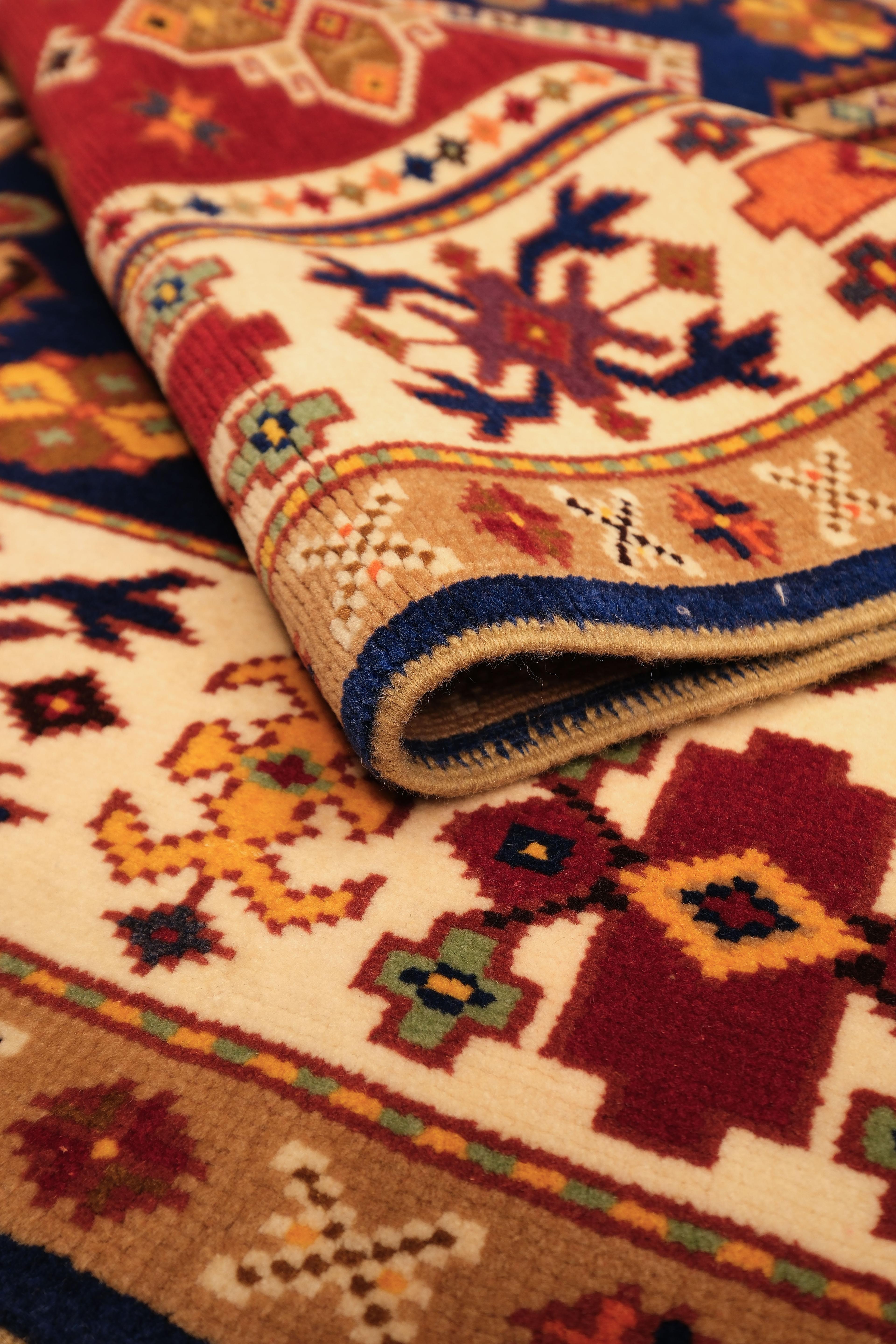 Öğretmenler Carpet Hand Woven Plain Yuntdağ 0059