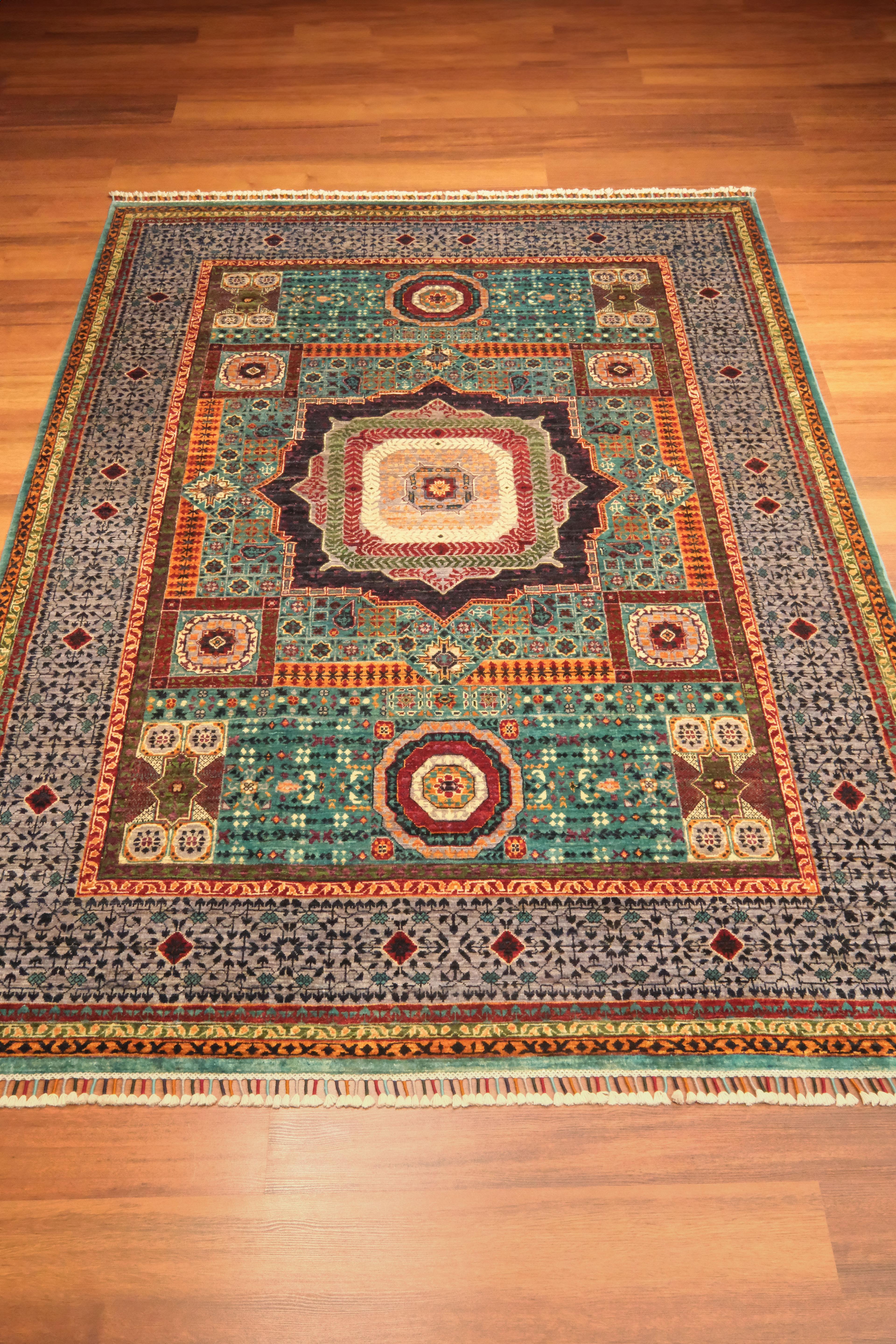 Öğretmenler Carpet Hand Woven Mamluk Rug 5193