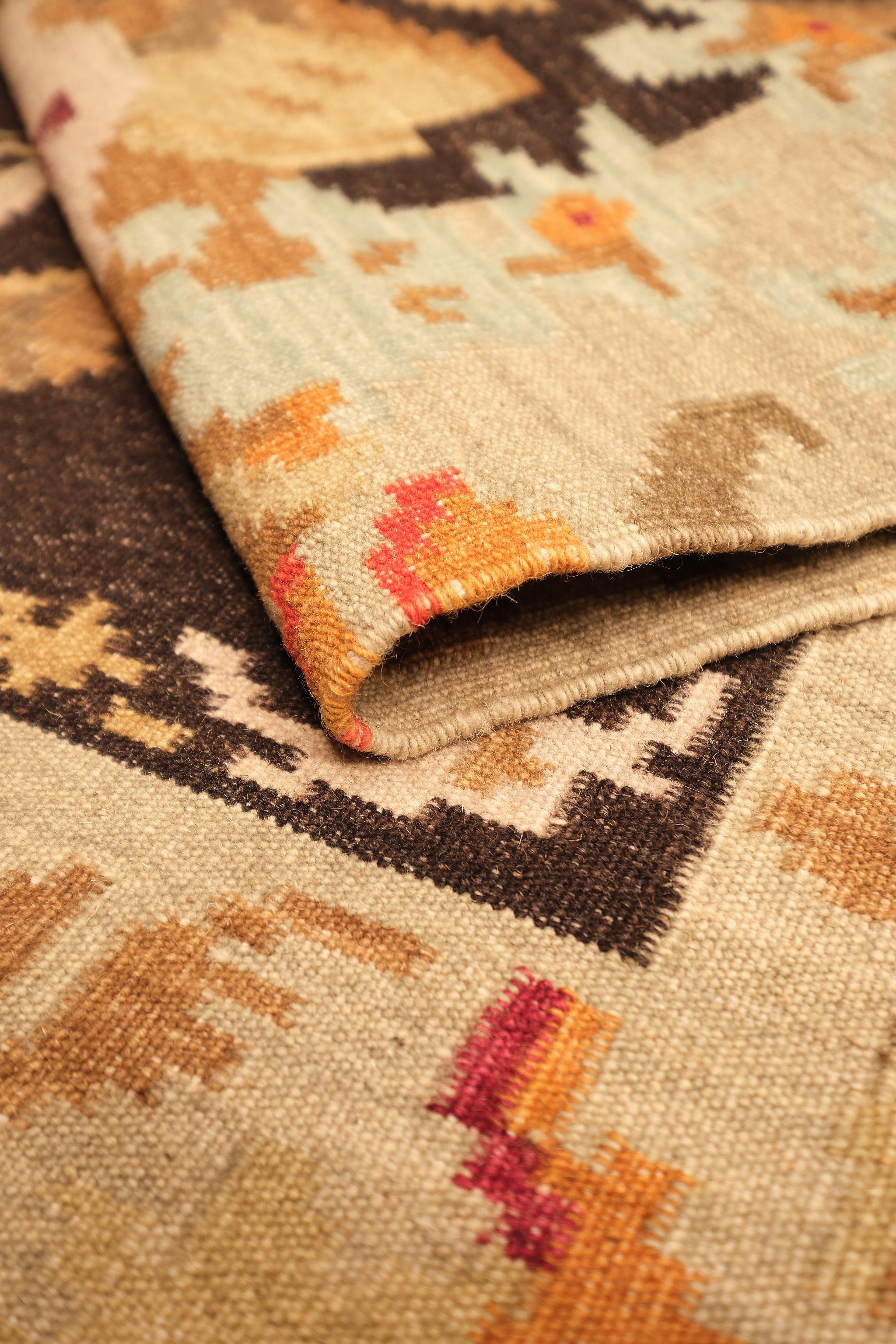 Öğretmenler Carpet Hand-Woven Karabakh Kilim 2807