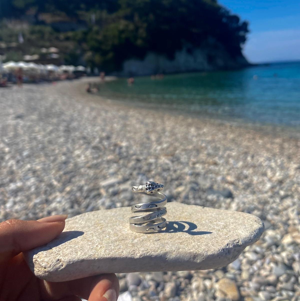 Symona Silver Yüzük Pirinç Üzeri Gümüş Kaplama