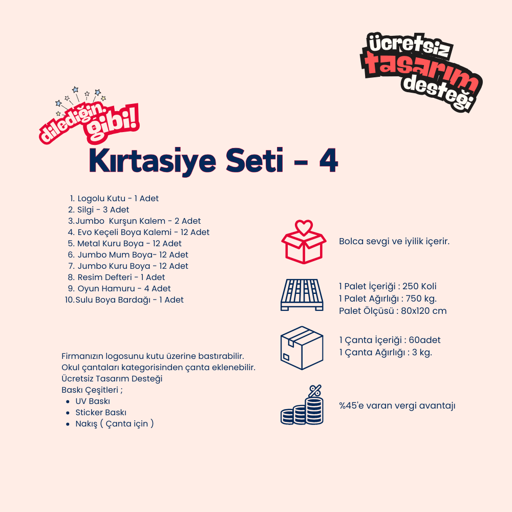 Kırtasiye ve Sanat Seti - 4