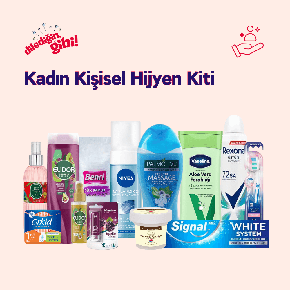 Kadın Kişisel Hijyen Kiti