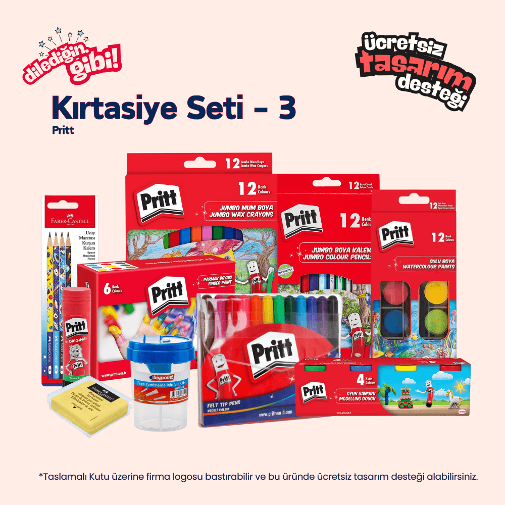 Kırtasiye ve Sanat Seti - 3